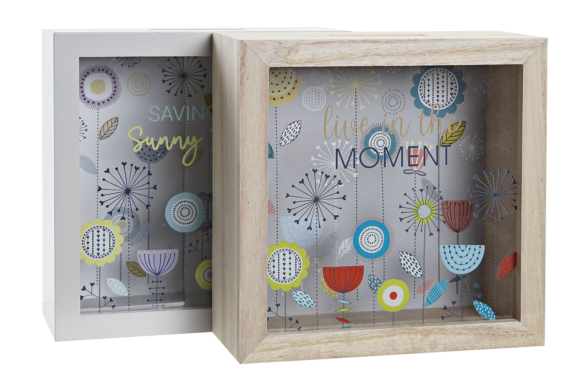 HUCHA MDF 18X7X18CM GRIS 2