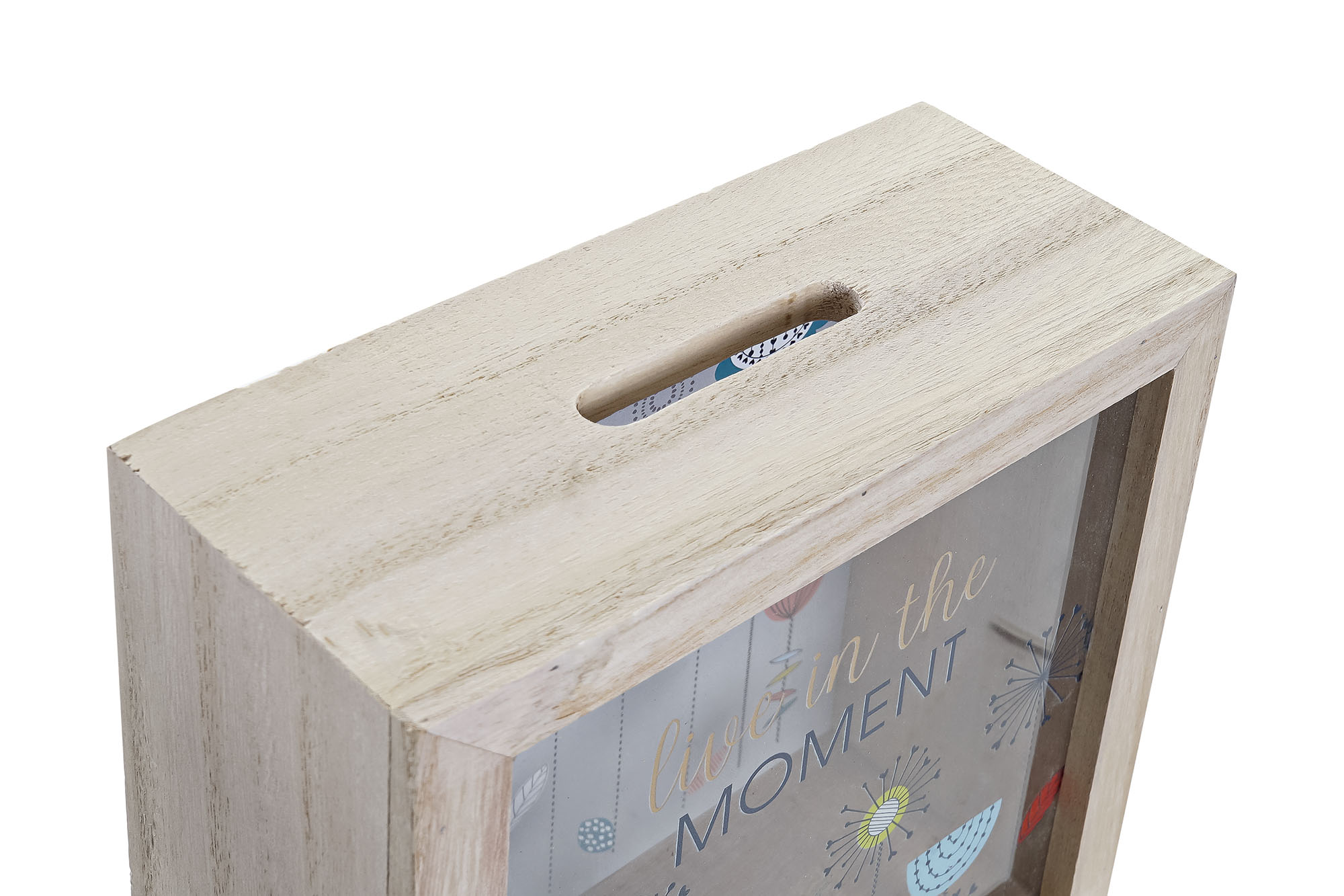HUCHA MDF 18X7X18CM GRIS 3