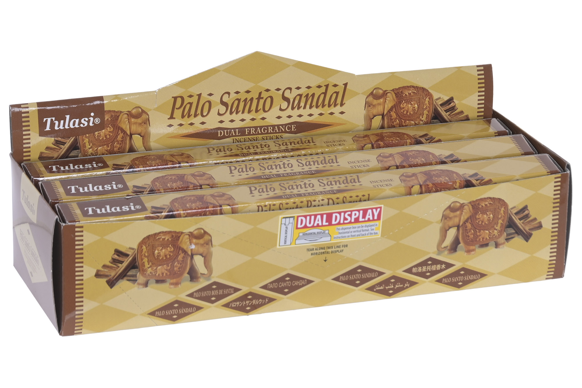 INCIENSO VARILLA SET 20 AROMA 25X9X5,5 PALO SANTO