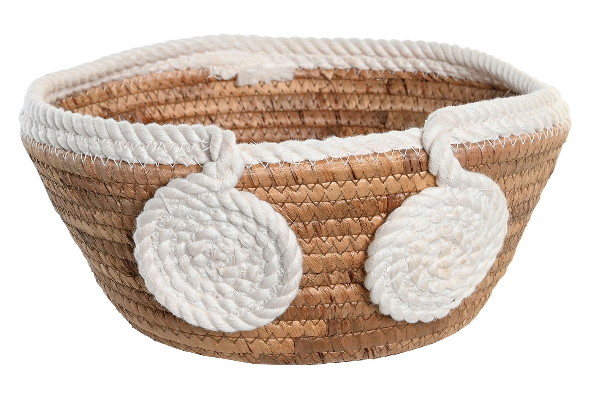 CESTA SEAGRASS ALGODON 29X29X14 CENTRO NATURAL