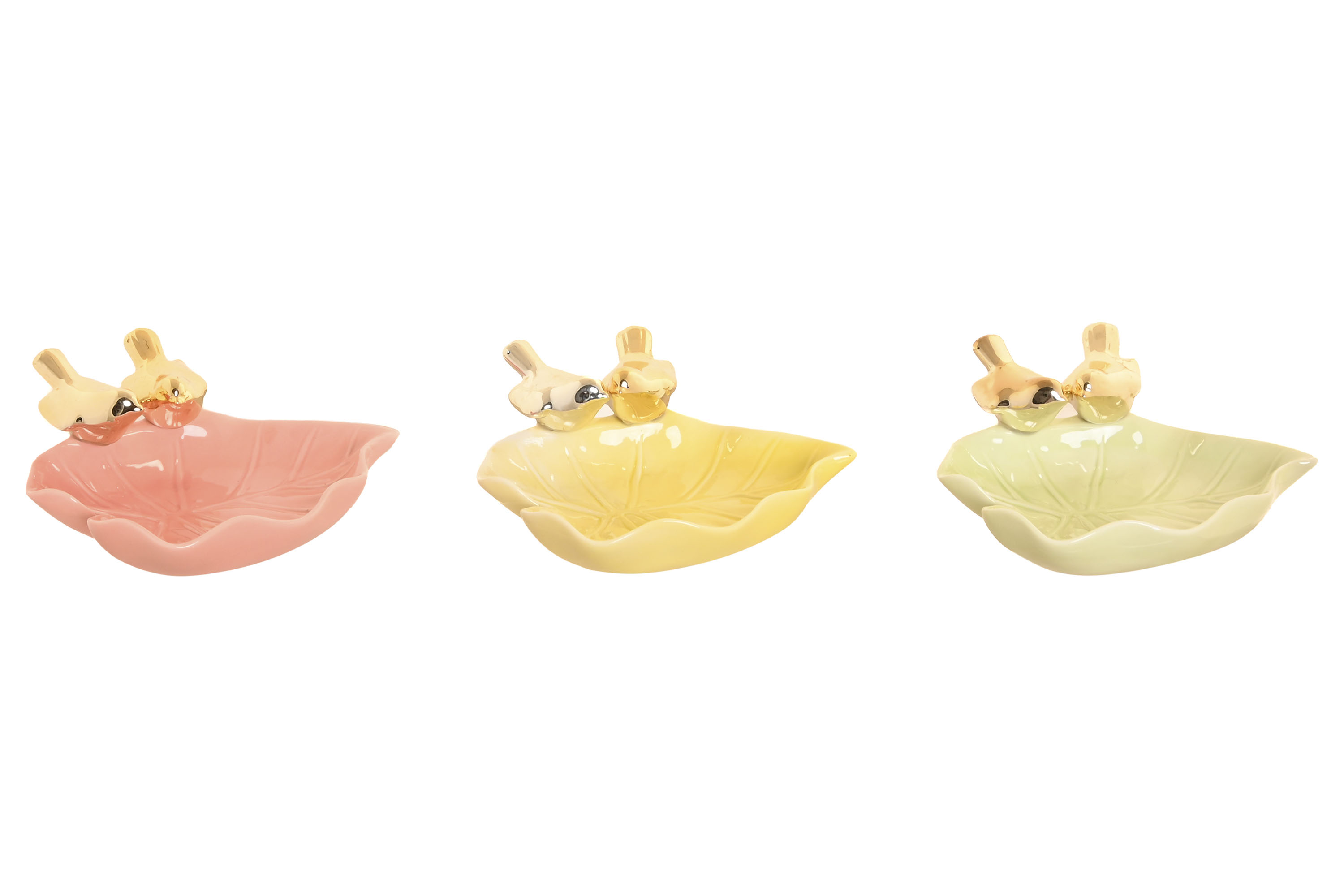BANDEJA VACIABOLSILLOS PORCELANA 17X16X7 3 SURT.