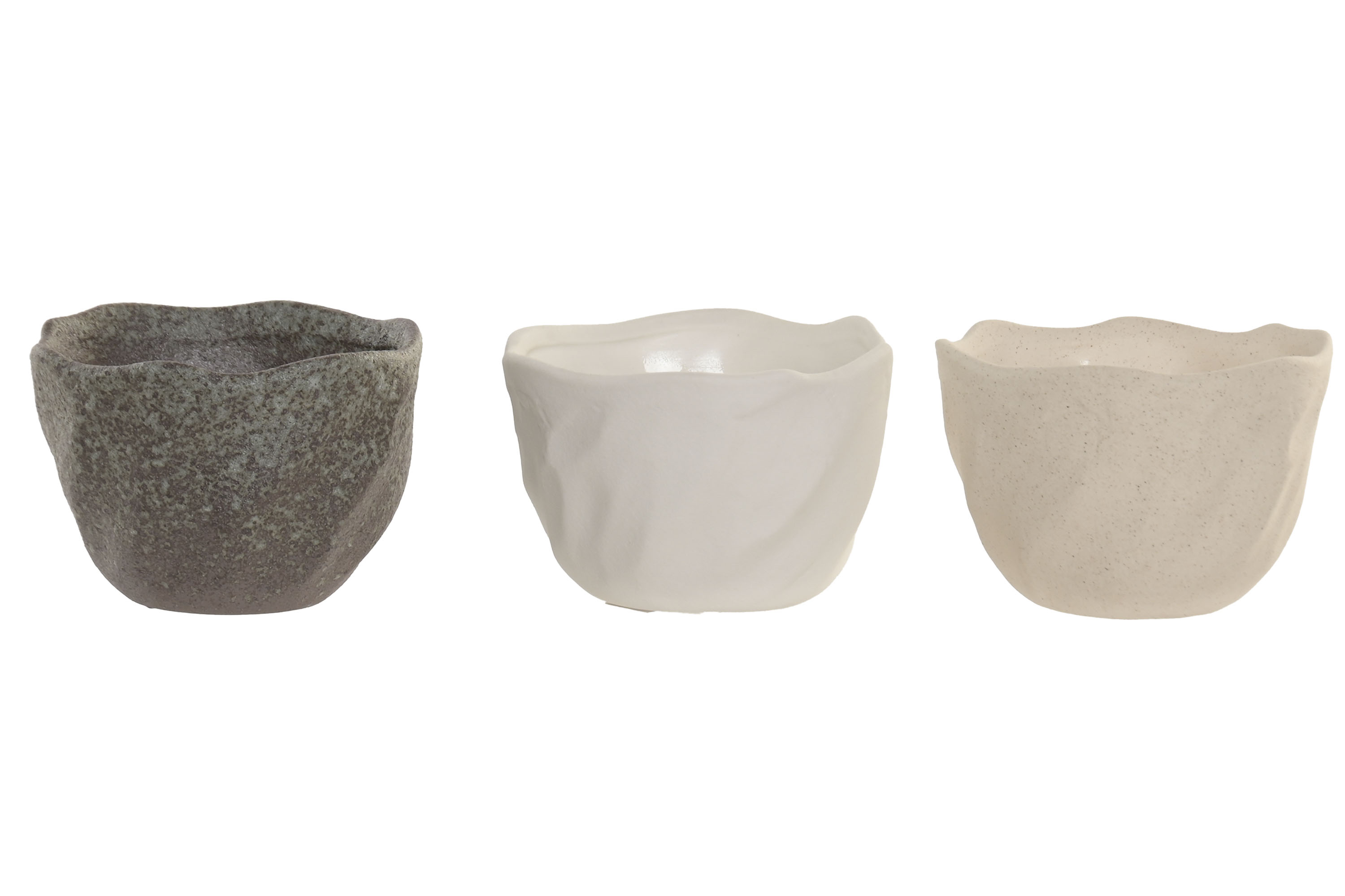 VACIABOLSILLOS CERAMICA 11,5X11,5X8 3 SURT.