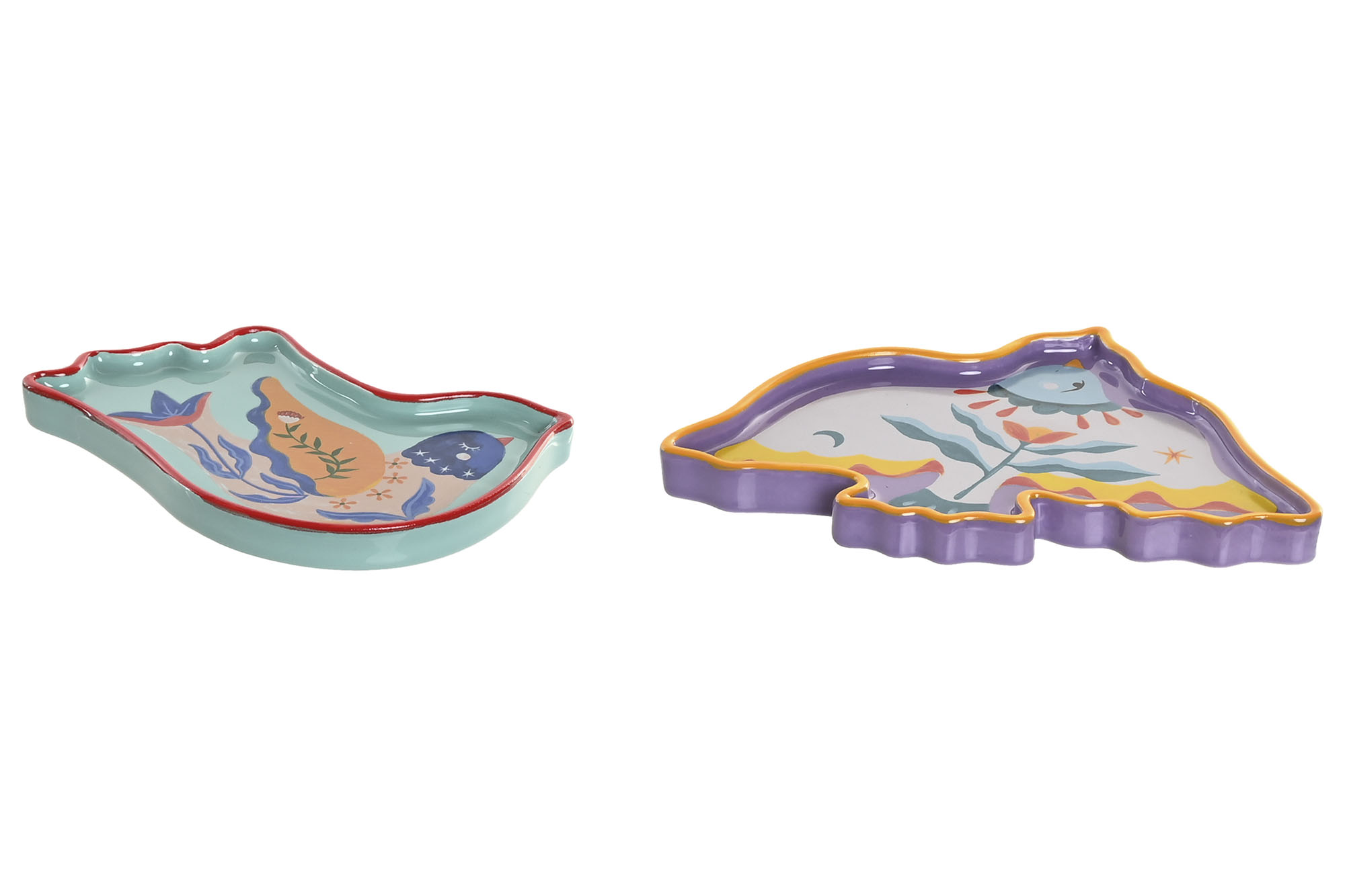 BANDEJA VACIABOLSILLOS CERAMICA 21X14X2 2 SURT.