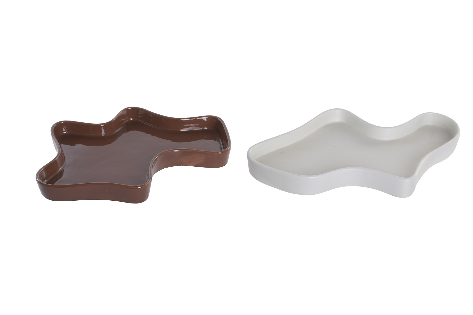 CENTRO MESA CERAMICA 30X20X2 2 SURT.