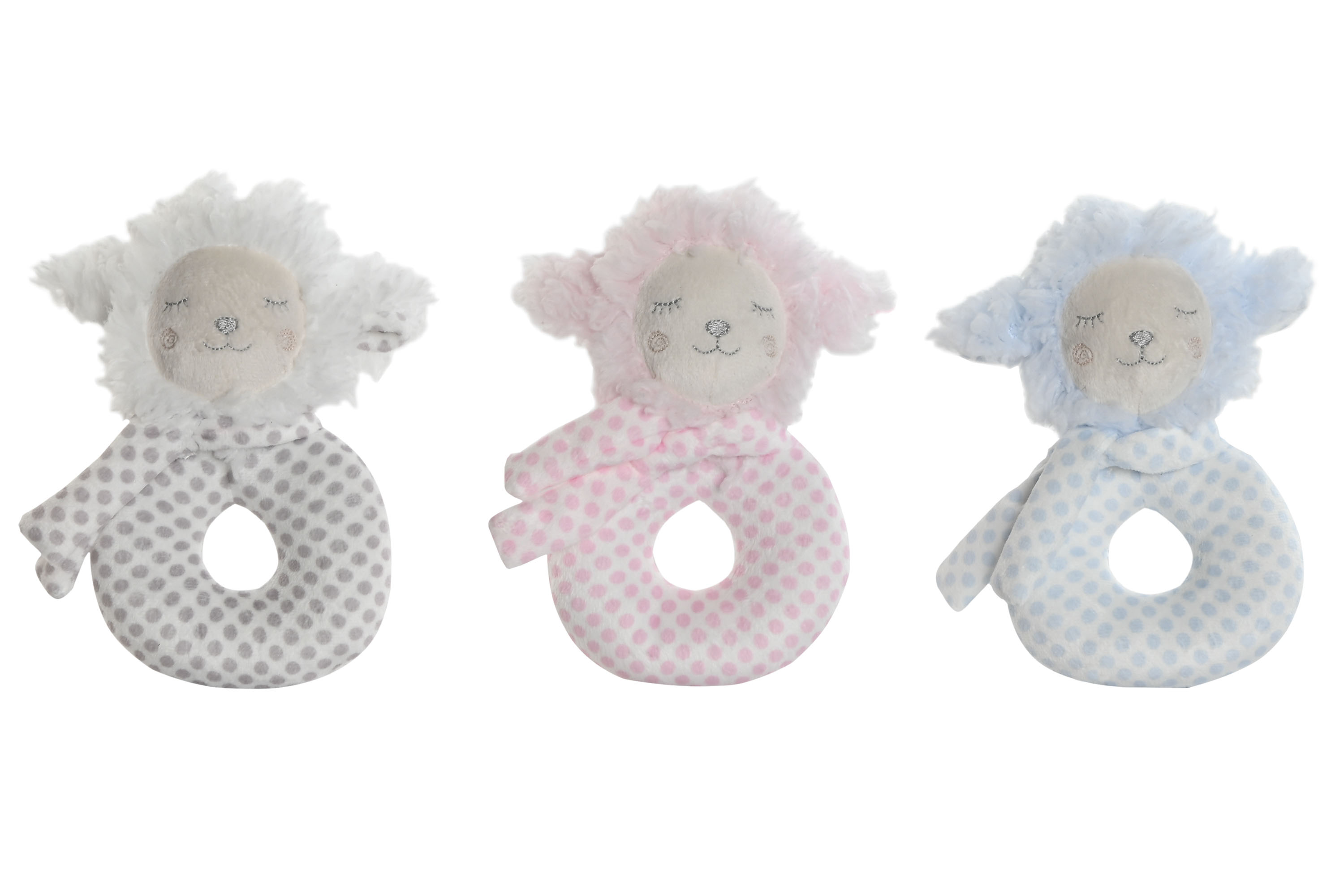 PELUCHE POLIESTER 12X7X17 SONAJERO 3 SURT.