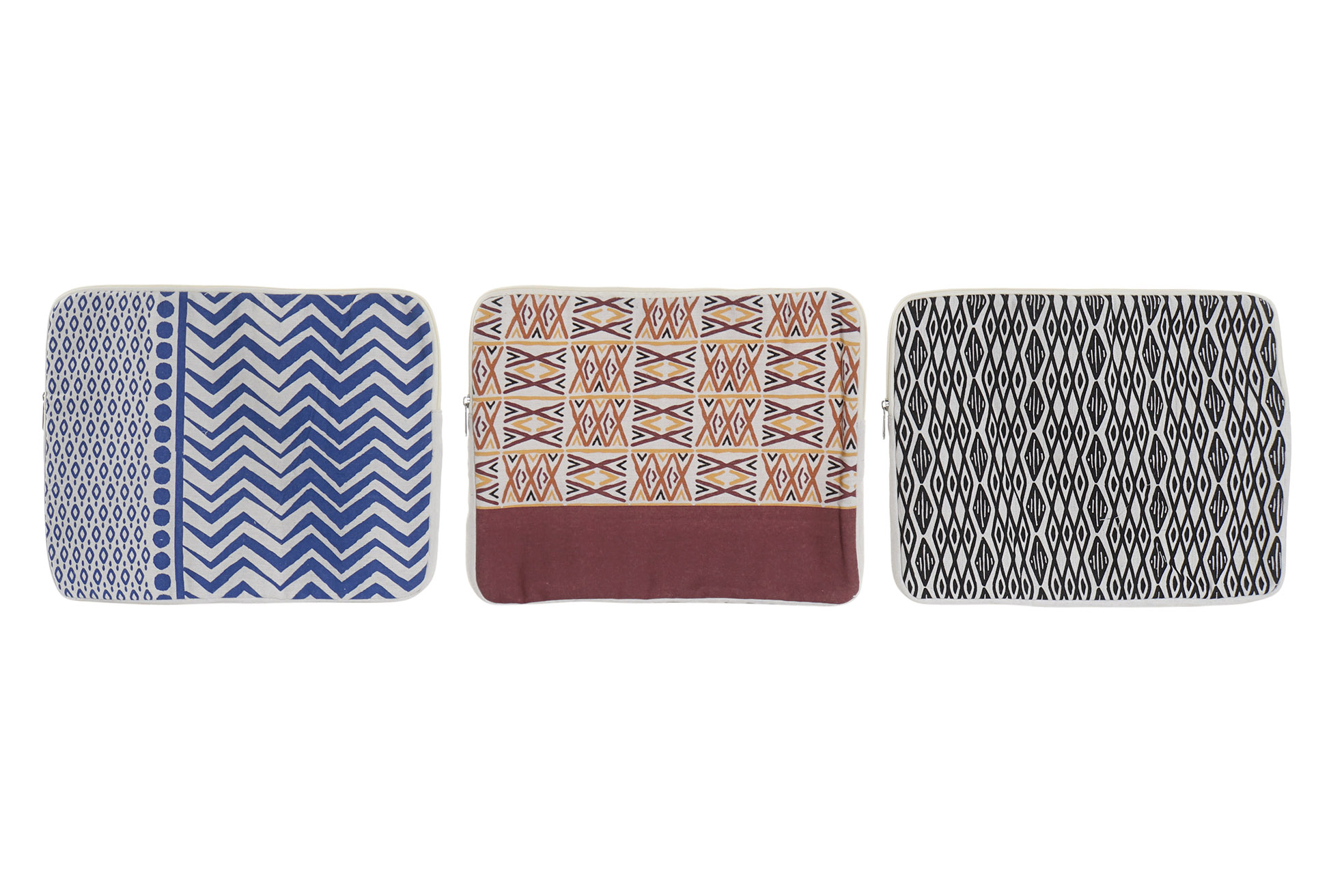 FUNDA IPAD CANVAS 36X2X28 TABLET ETNICO 3 SURT.