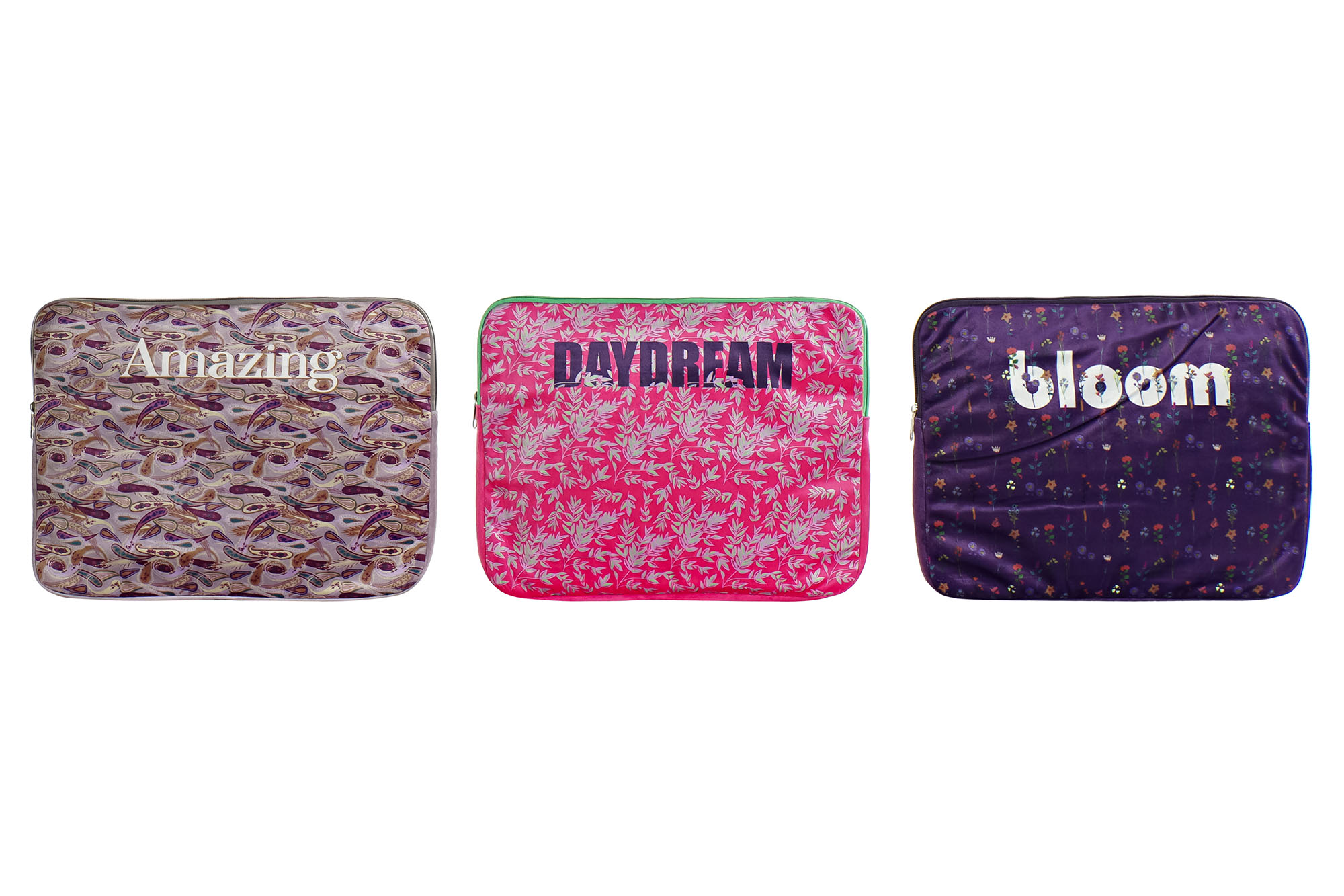 FUNDA IPAD VELVET POLIESTER 37X2X28 3 SURT.