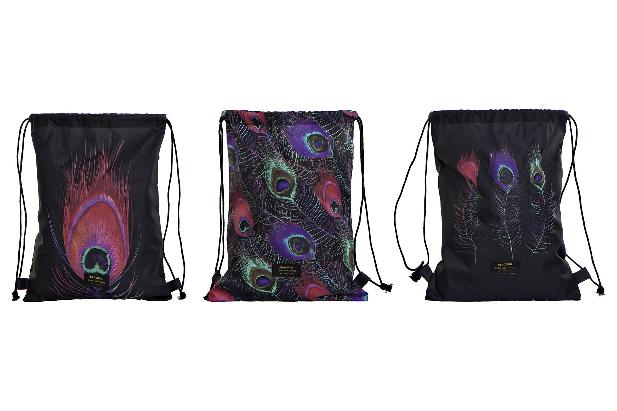 MOCHILA NYLON POLIESTER 28X1X36 3 SURT.