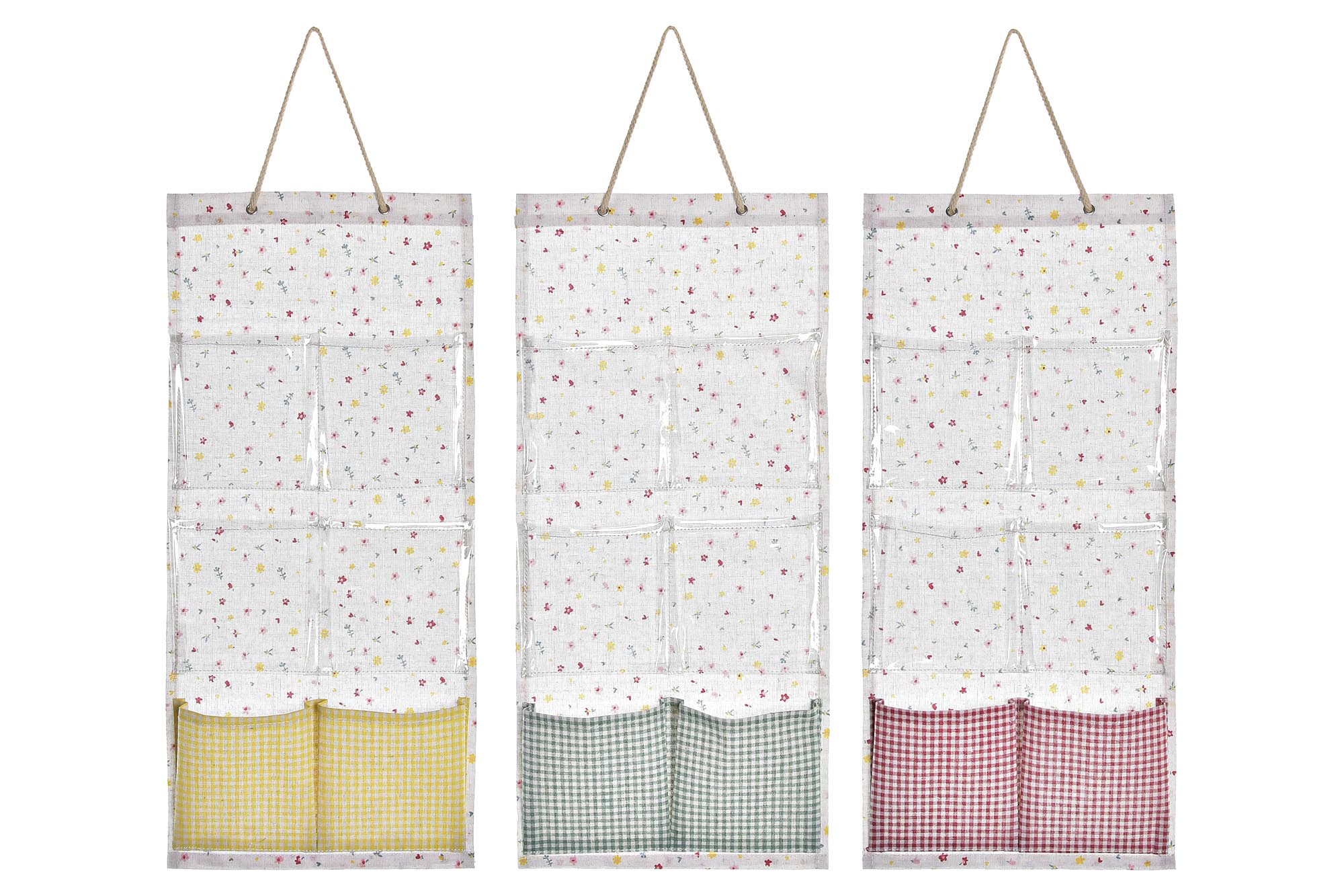 ORGANIZADOR ALGODON 26X3X69 VICHY 3 SURT.