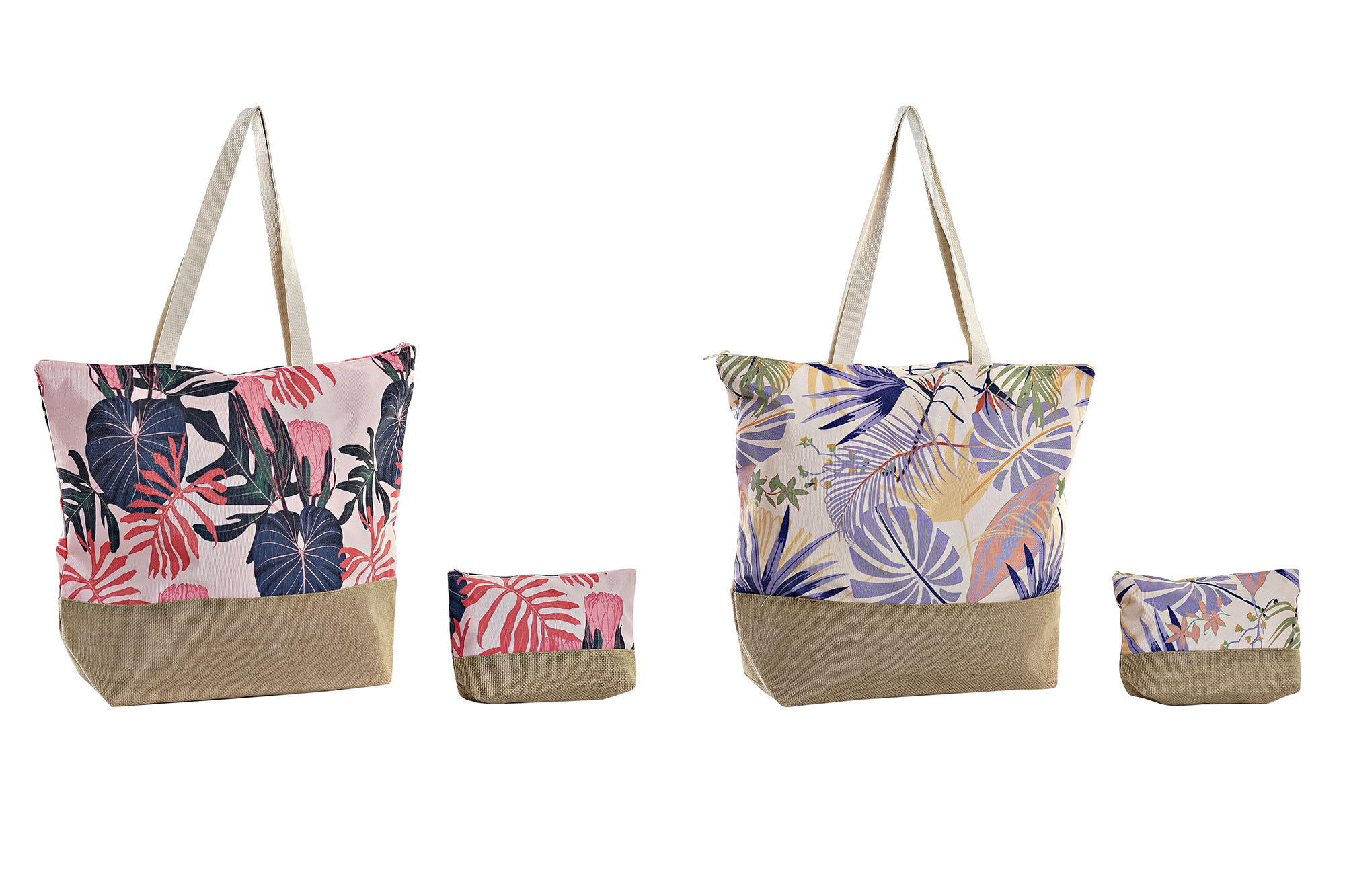 BOLSO SET 2 POLIESTER 47X15X40 25 NECESER 2 SURT.