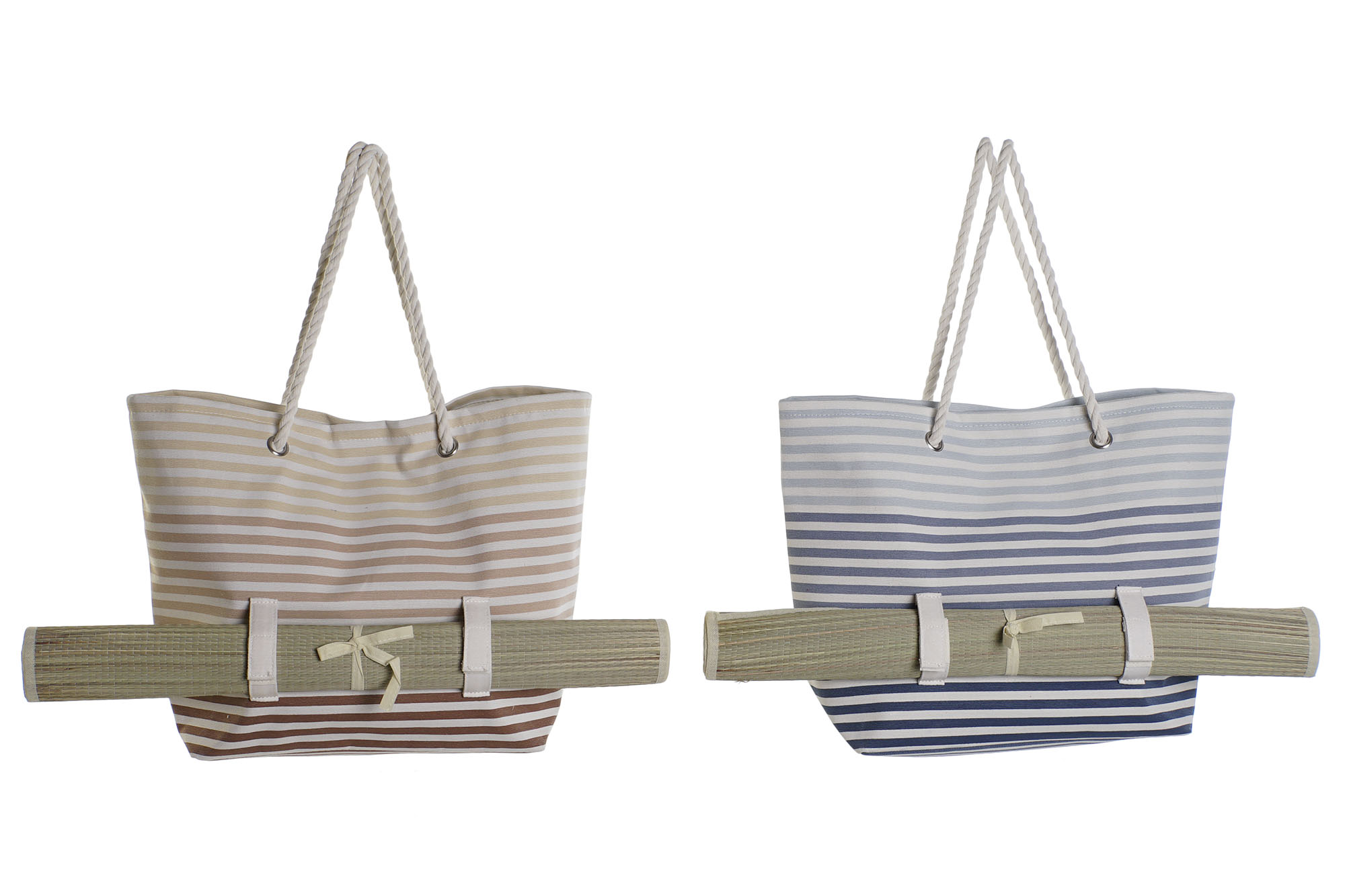 BOLSO SET 2 POLIESTER 50X14X36 ESTERILLA 2 SURT.