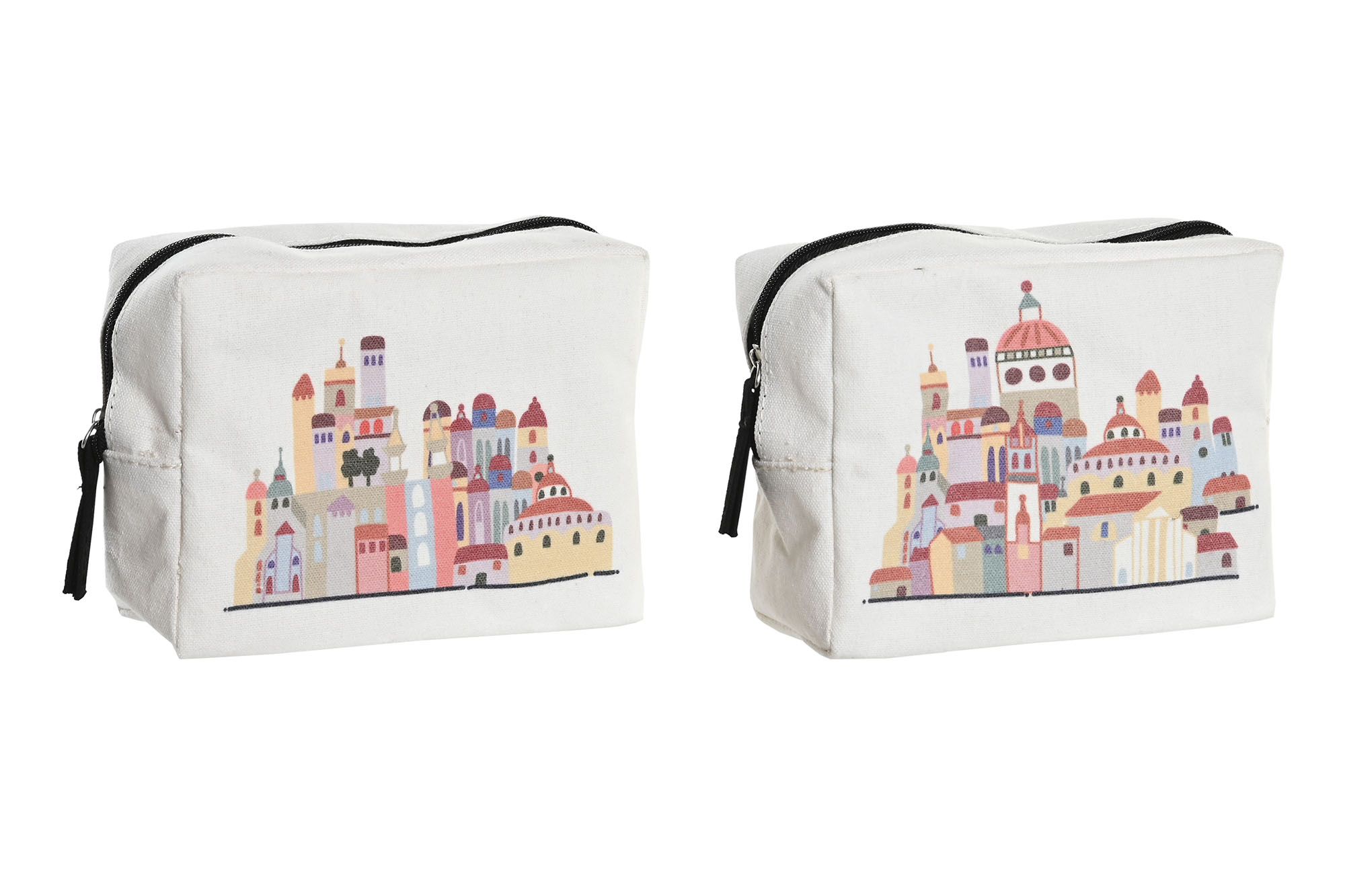 NECESER CANVAS 15X6X12 IMPERMEABLE 2 SURT.