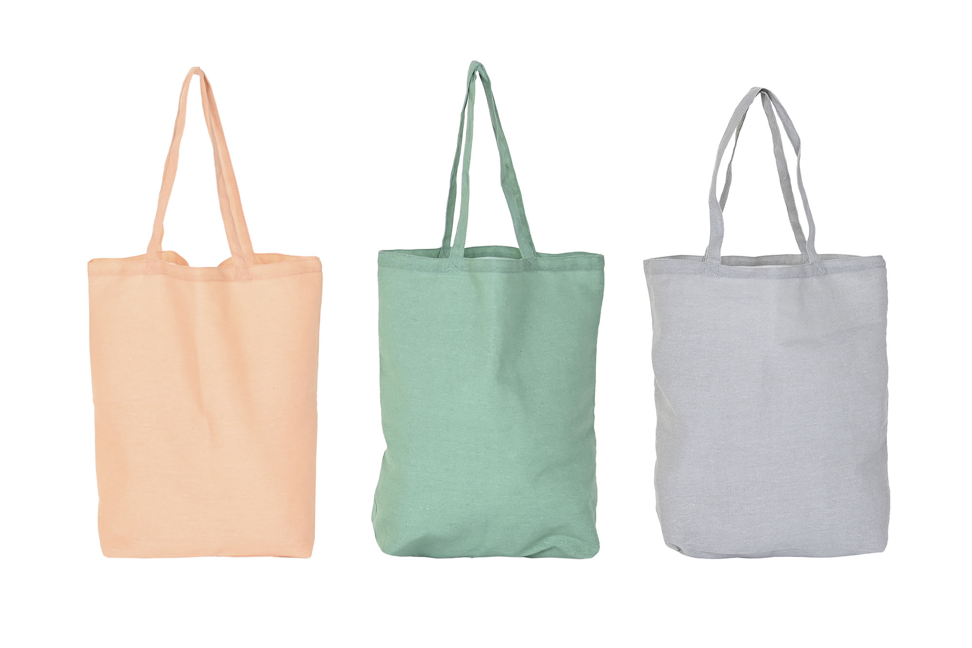 BOLSA LIENZO ALGODON 43X15X40 3 SURT.