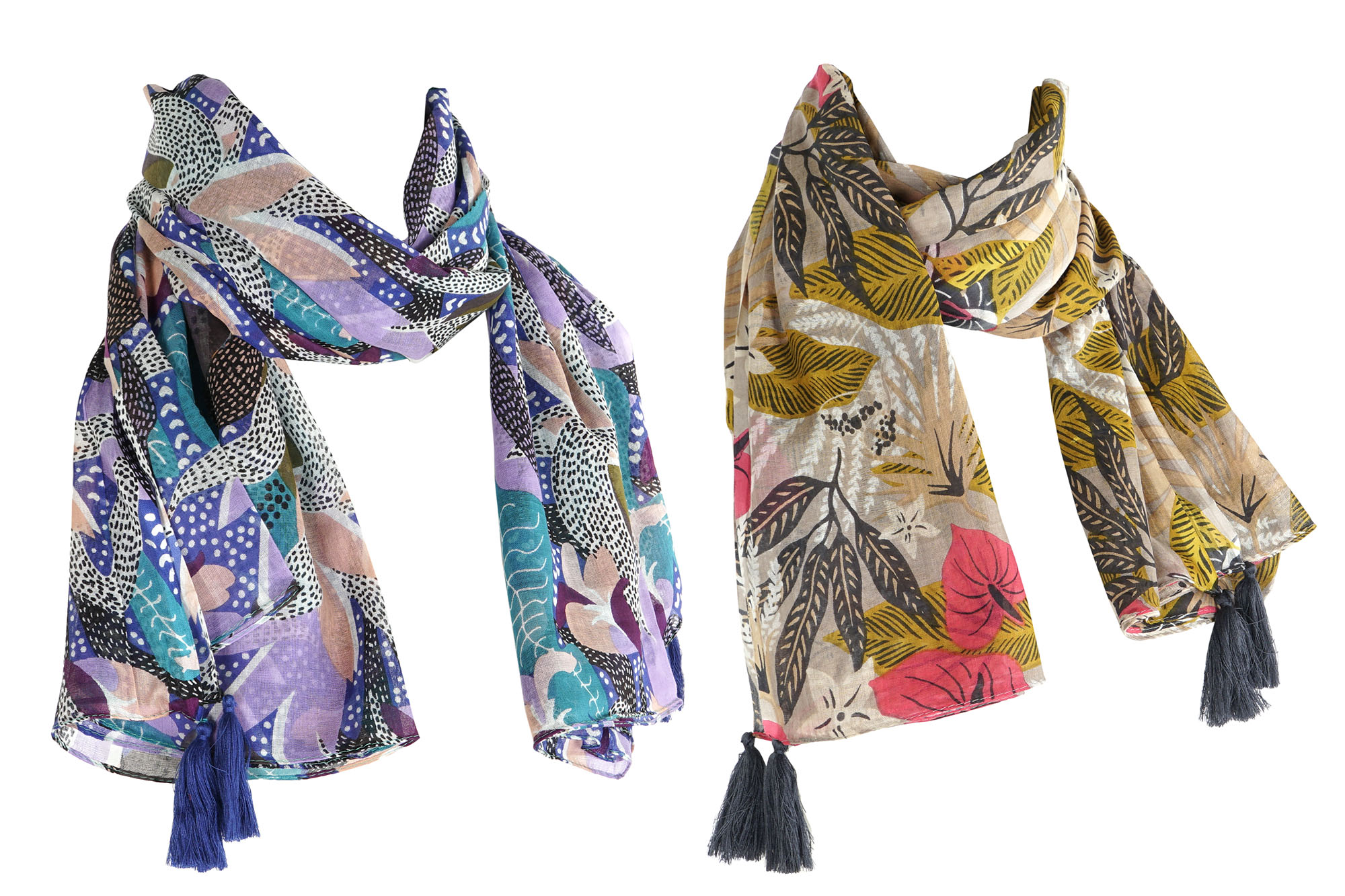 FOULARD ALGODON 110X0,2X180 2 SURT.