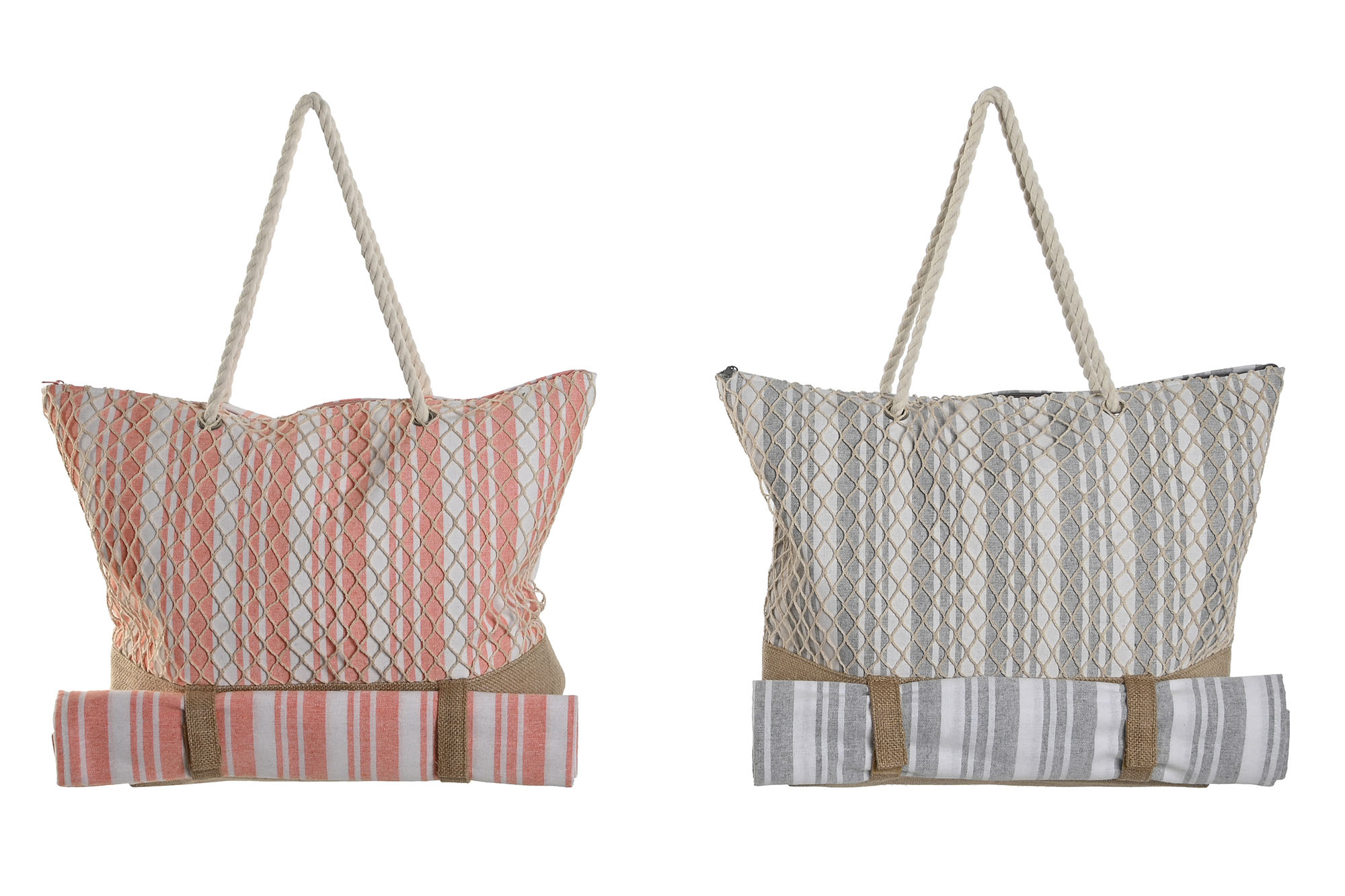 BOLSO SET 2 POLIESTER 54X16X54 ESTERILLA 2 SURT.