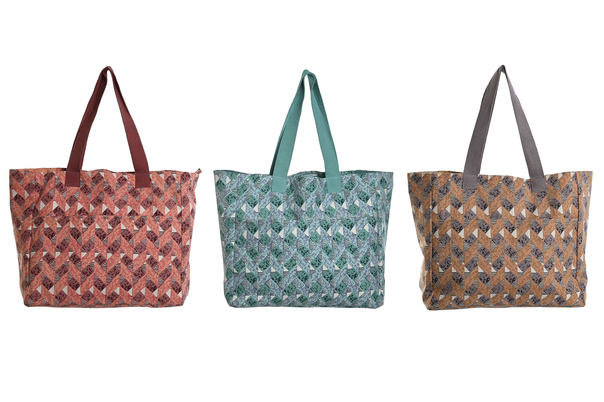 BOLSO ALGODON 55X14X35 CREMALLERA 3 SURT.