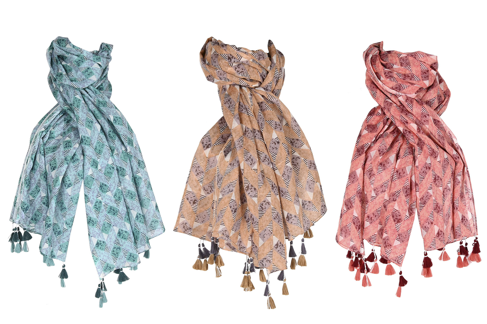 FOULARD ALGODON 100X180 3 SURT.