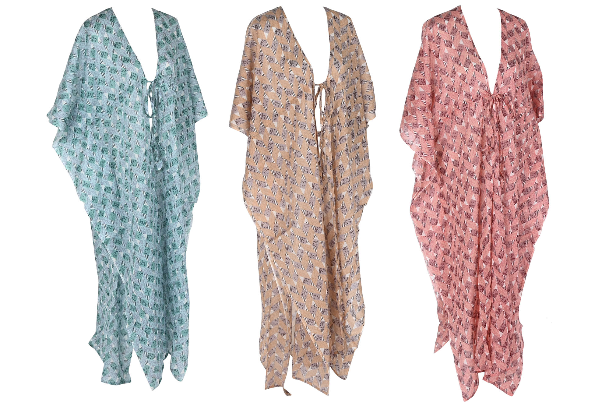 KAFTAN ALGODON 80X80X140 TALLA U 3 SURT.