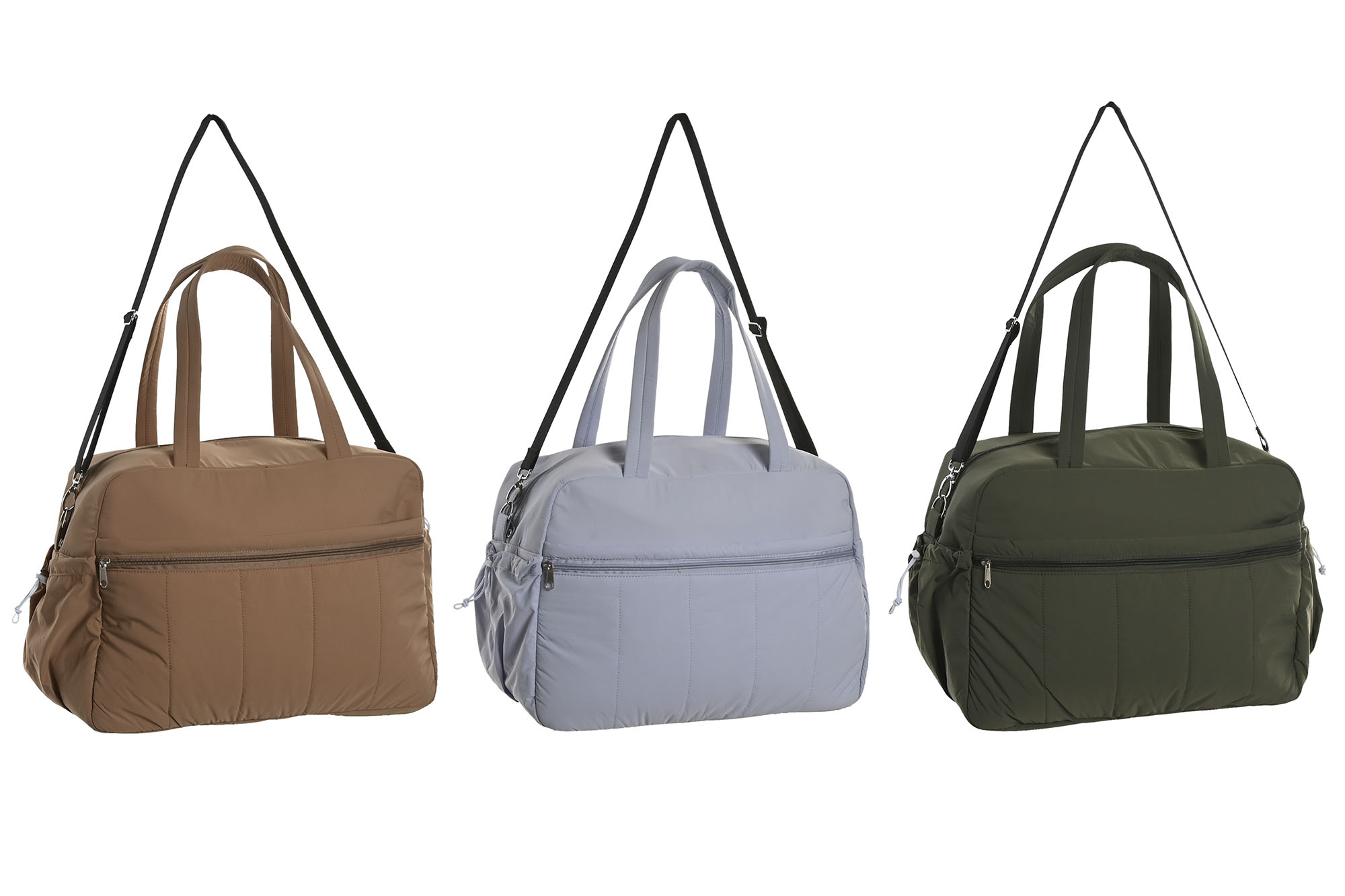 BOLSO NYLON POLIESTER 42X19X30 VIAJE 3 SURT.