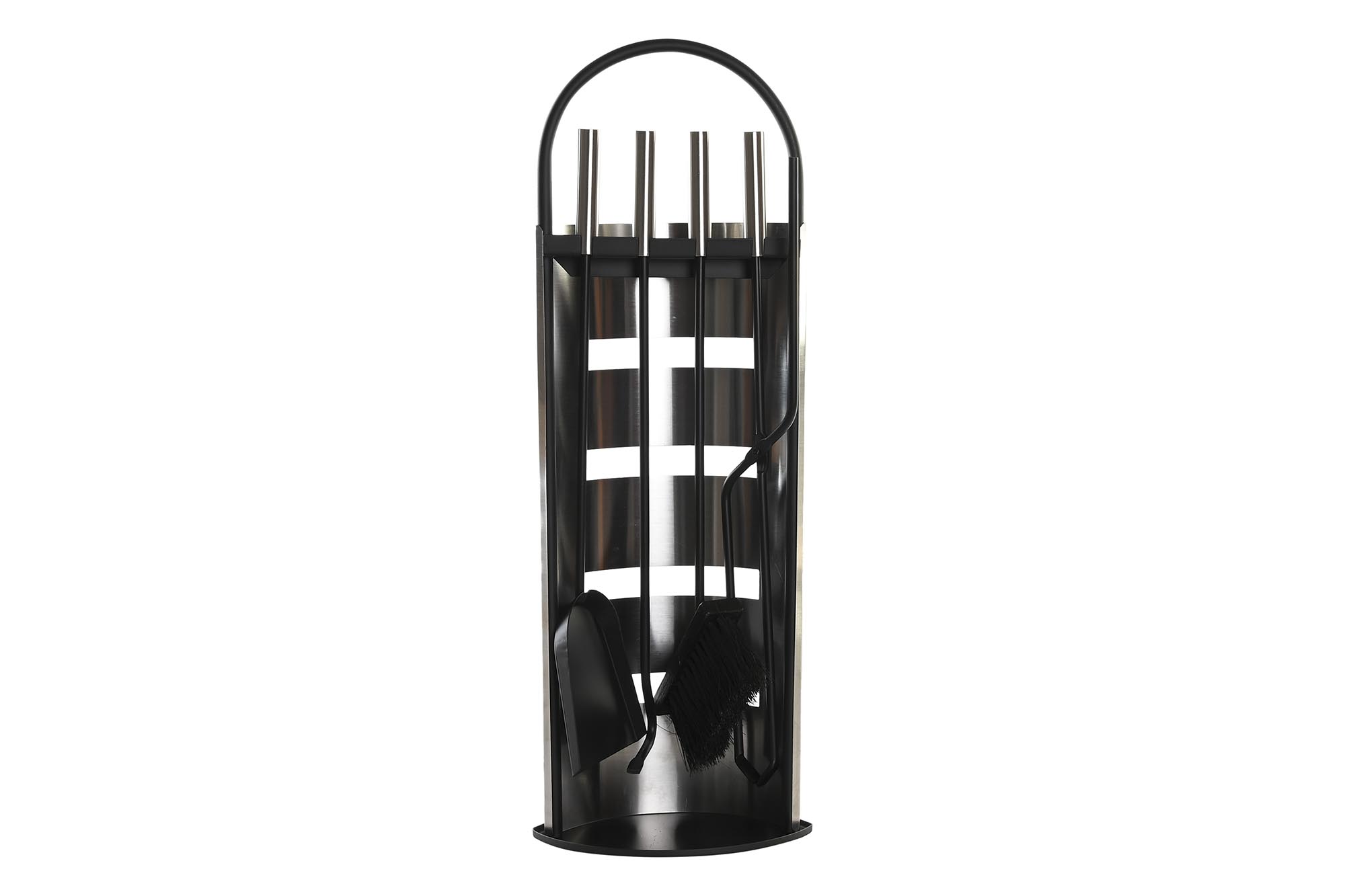 CHIMENEA SET 4 ACERO 8X1X51 PLATEADO