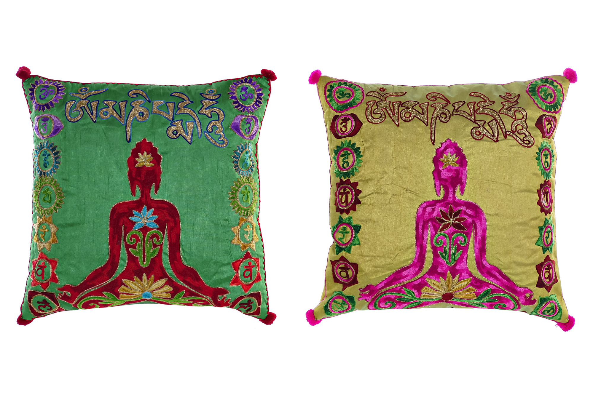 COJIN POLIESTER 40X10X40 425 GR, YOGA 2 SURT.
