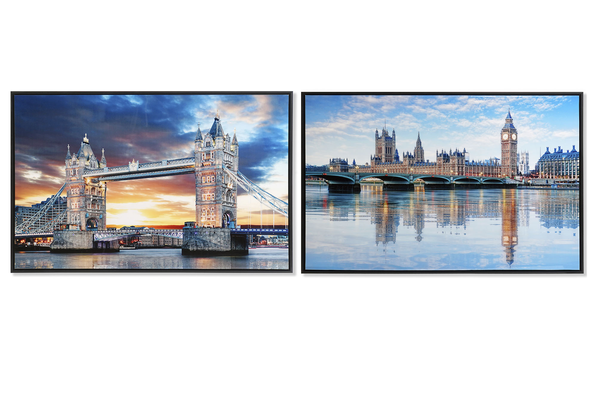 CUADRO LIENZO PS 90X2,5X60 LONDRES 2 SURT.