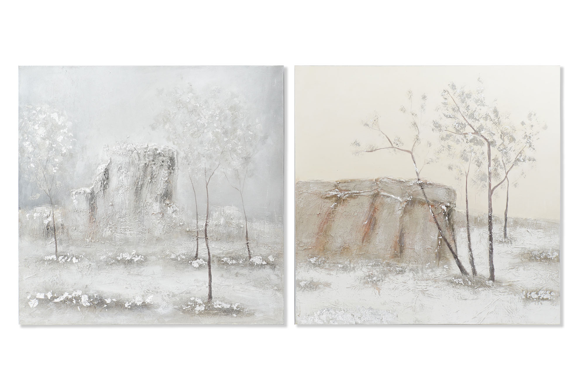 CUADRO LIENZO PINO 100X3,8X100 ARBOLES 2 SURT.