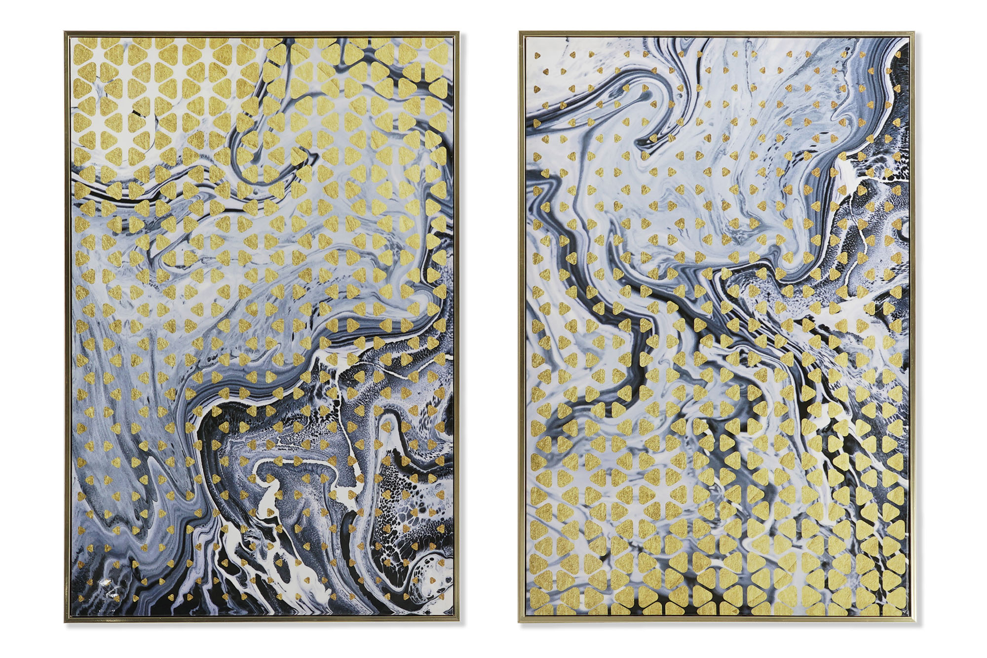 CUADRO PS LIENZO 60X3X90 ABSTRACTO LACADO 2 SURT.