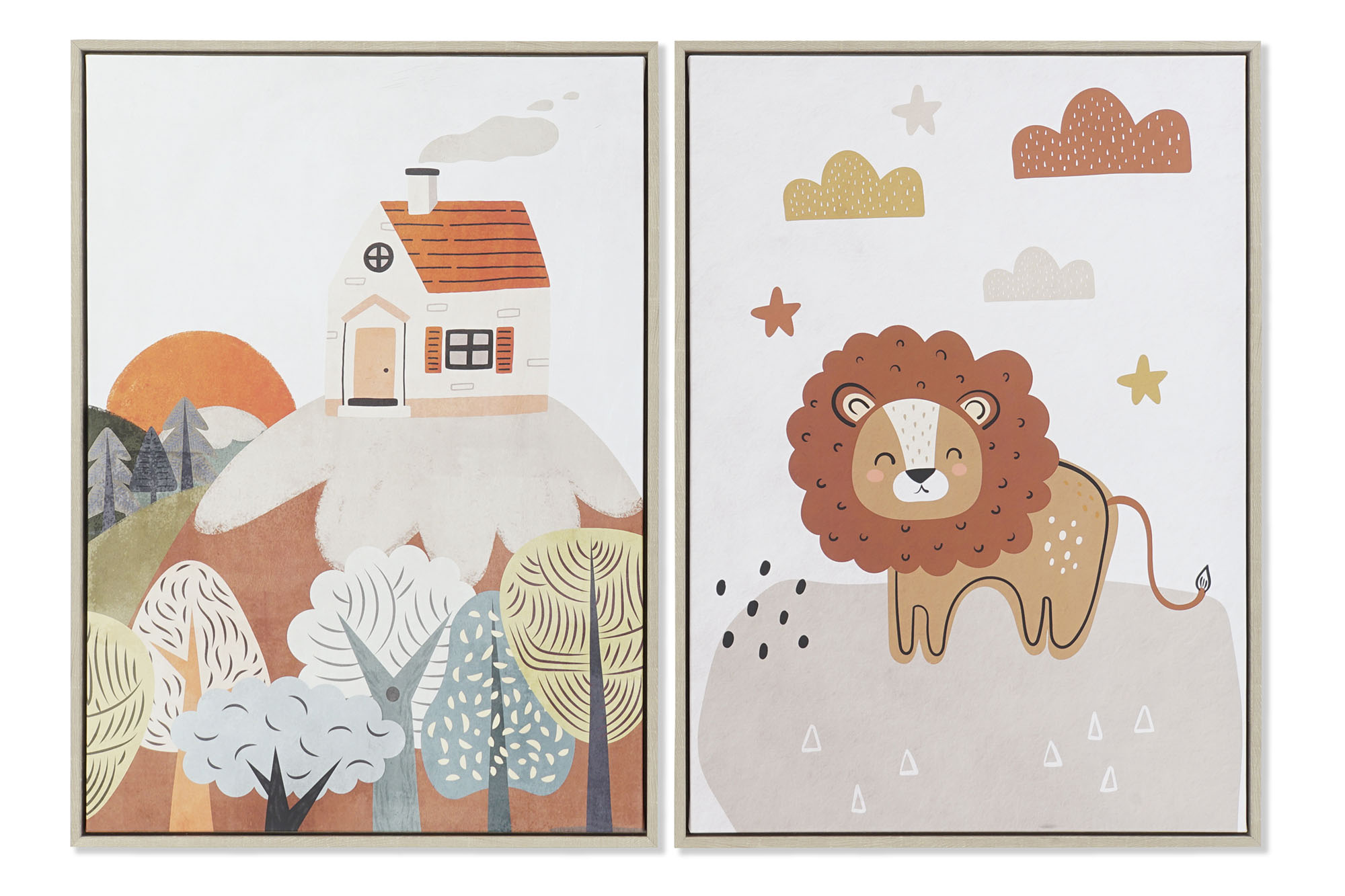CUADRO PS LIENZO 53X4,5X73 INFANTIL 2 SURT.