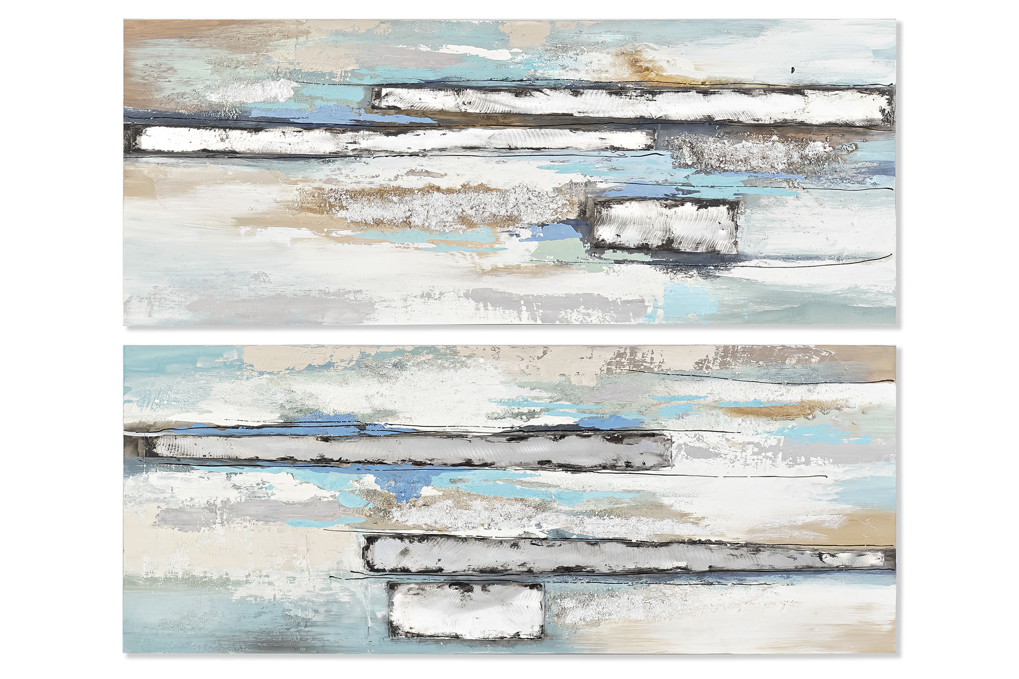 CUADRO LIENZO PINO 150X3X60 ABSTRCTO 2 SURT.