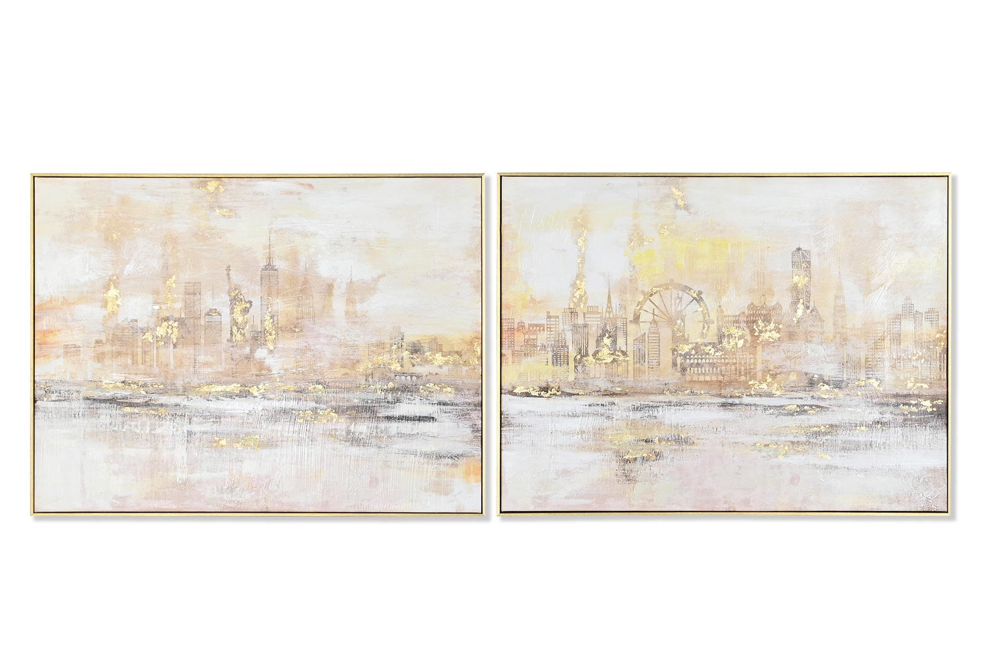 CUADRO LIENZO PS 80X3,5X60 NEW YORK 2 SURT.