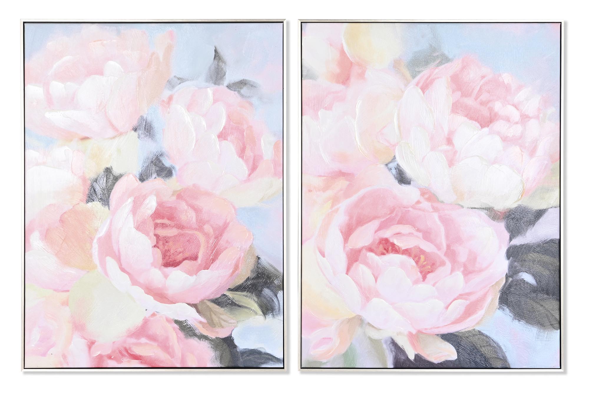 CUADRO LIENZO PS 60X3,5X80 FLORES 2 SURT.