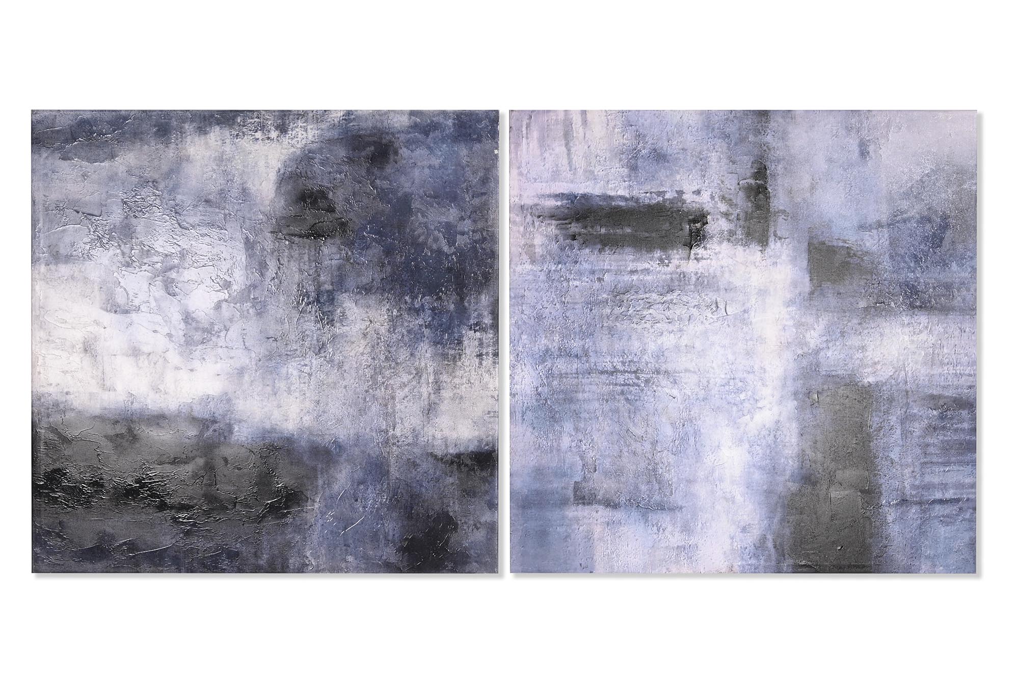 CUADRO LIENZO MDF 80X3X80 ABSTRACTO 2 SURT.