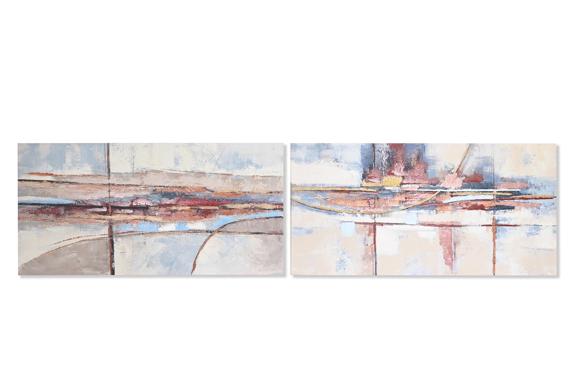 CUADRO LIENZO MDF 140X2,8X70 ABSTRACTO 2 SURT.
