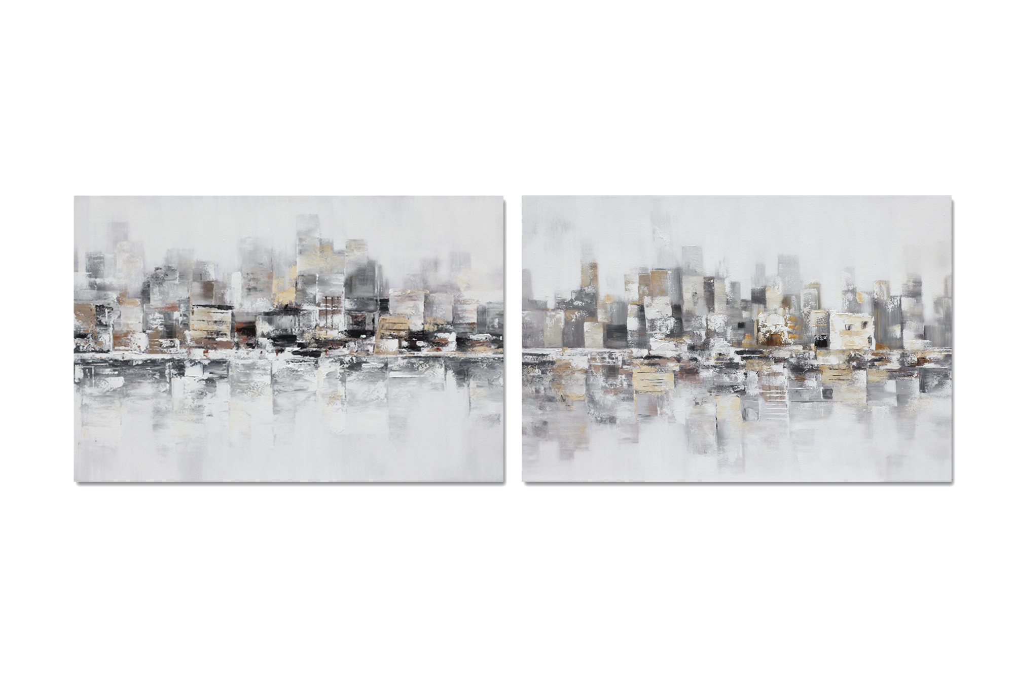 CUADRO LIENZO 120X2,8X80 CIUDAD ABSTRACTO 2 SURT.