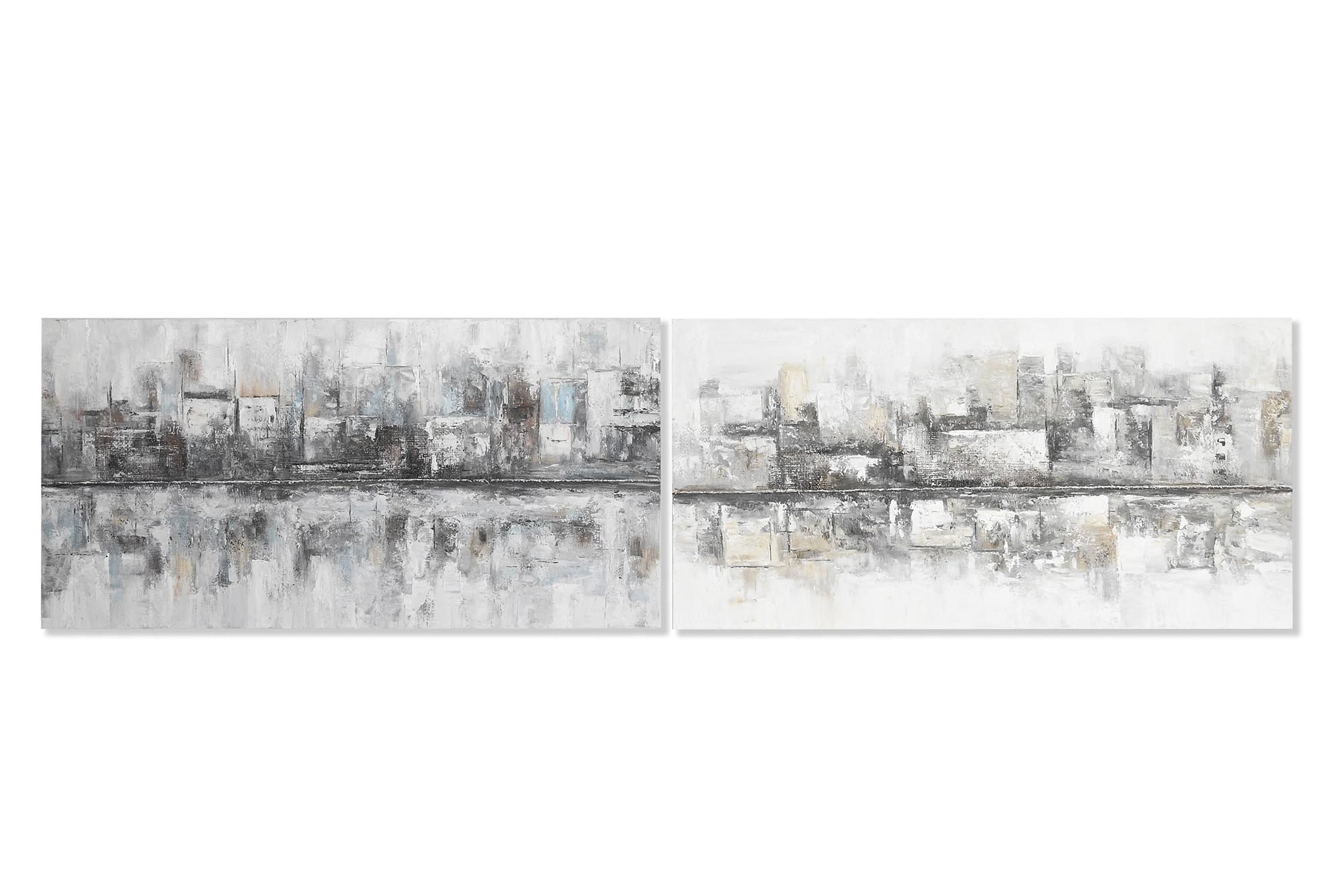 CUADRO LIENZO 120X2,8X60 CIUDAD ABSTRACTO 2 SURT.