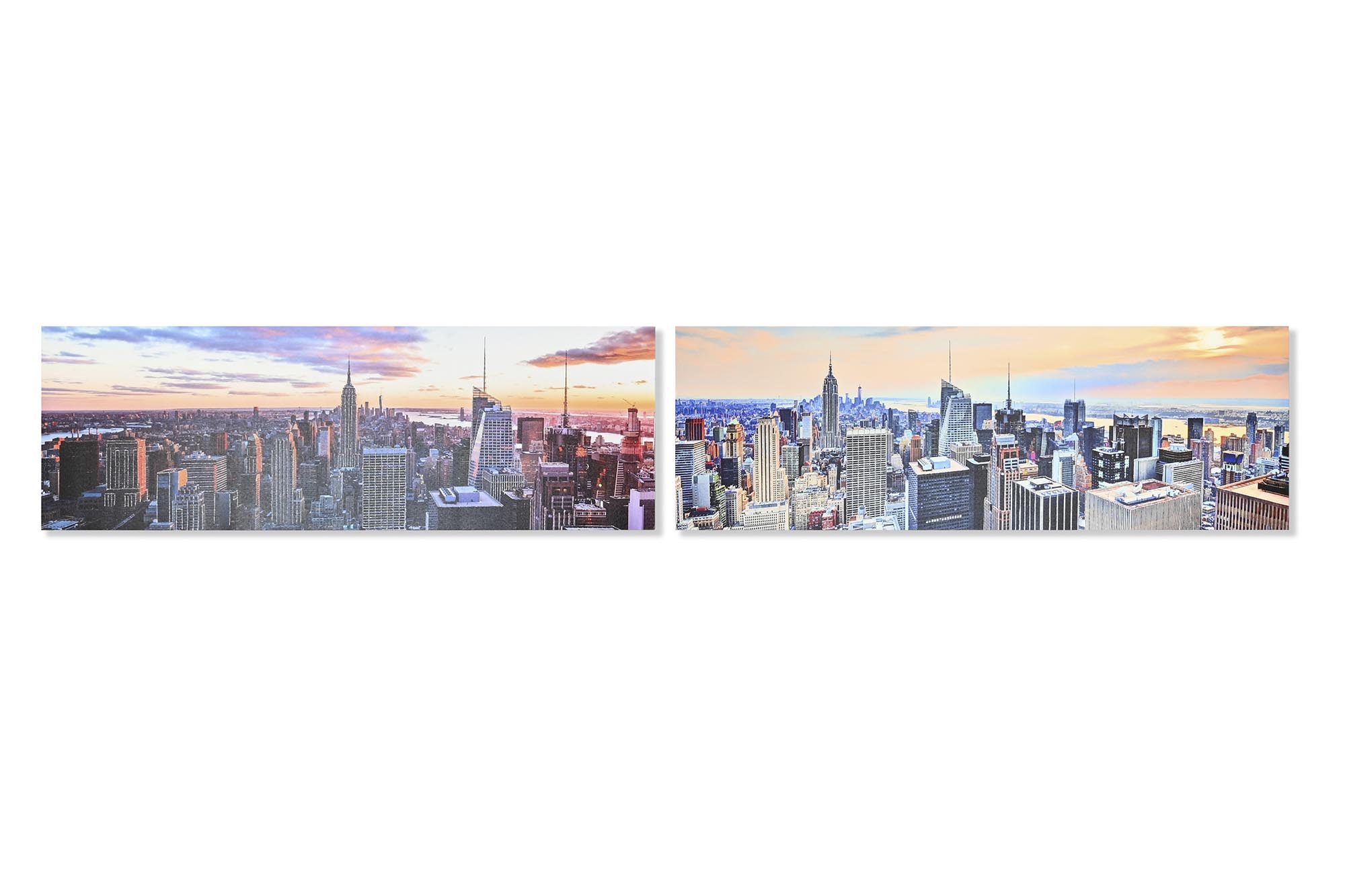 CUADRO LIENZO MDF 120X2,3X40 NEW YORK 2 SURT.