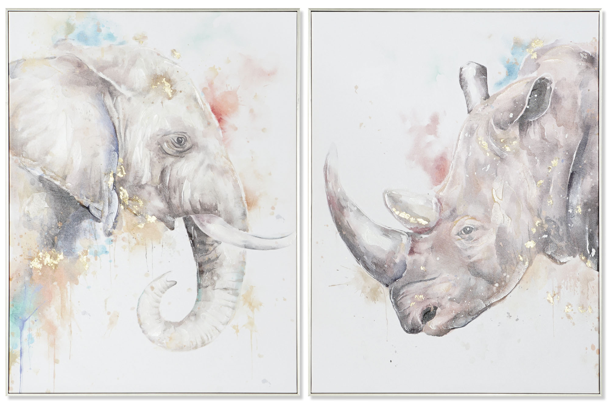 CUADRO LIENZO PS 60X3,5X80 ANIMAL 2 SURT.
