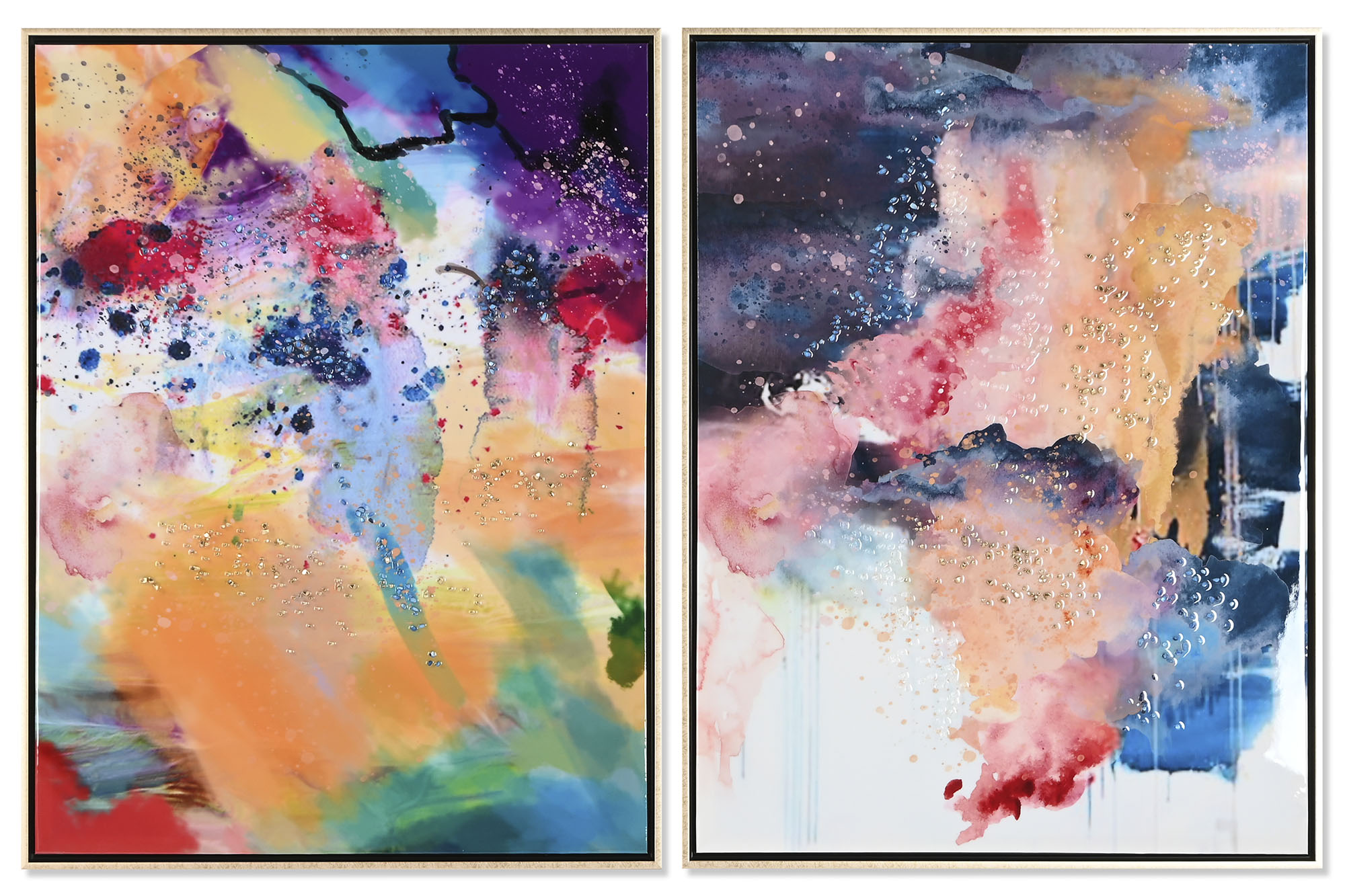 CUADRO LIENZO PS 63X3,5X83 COLORFUL LACADO 2 SURT.