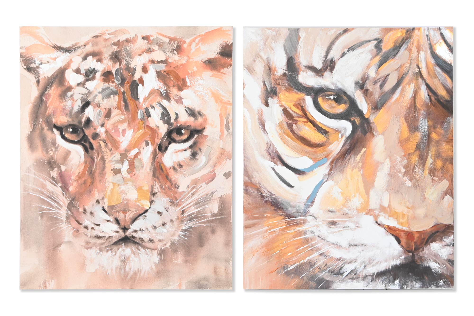 CUADRO LIENZO PINO 80X3,7X100 TIGRE 2 SURT.