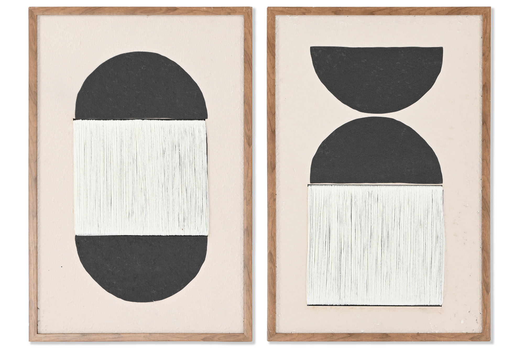 CUADRO PAPEL MACHE ALGODON 40X3X60 MODERNO 2 SURT.