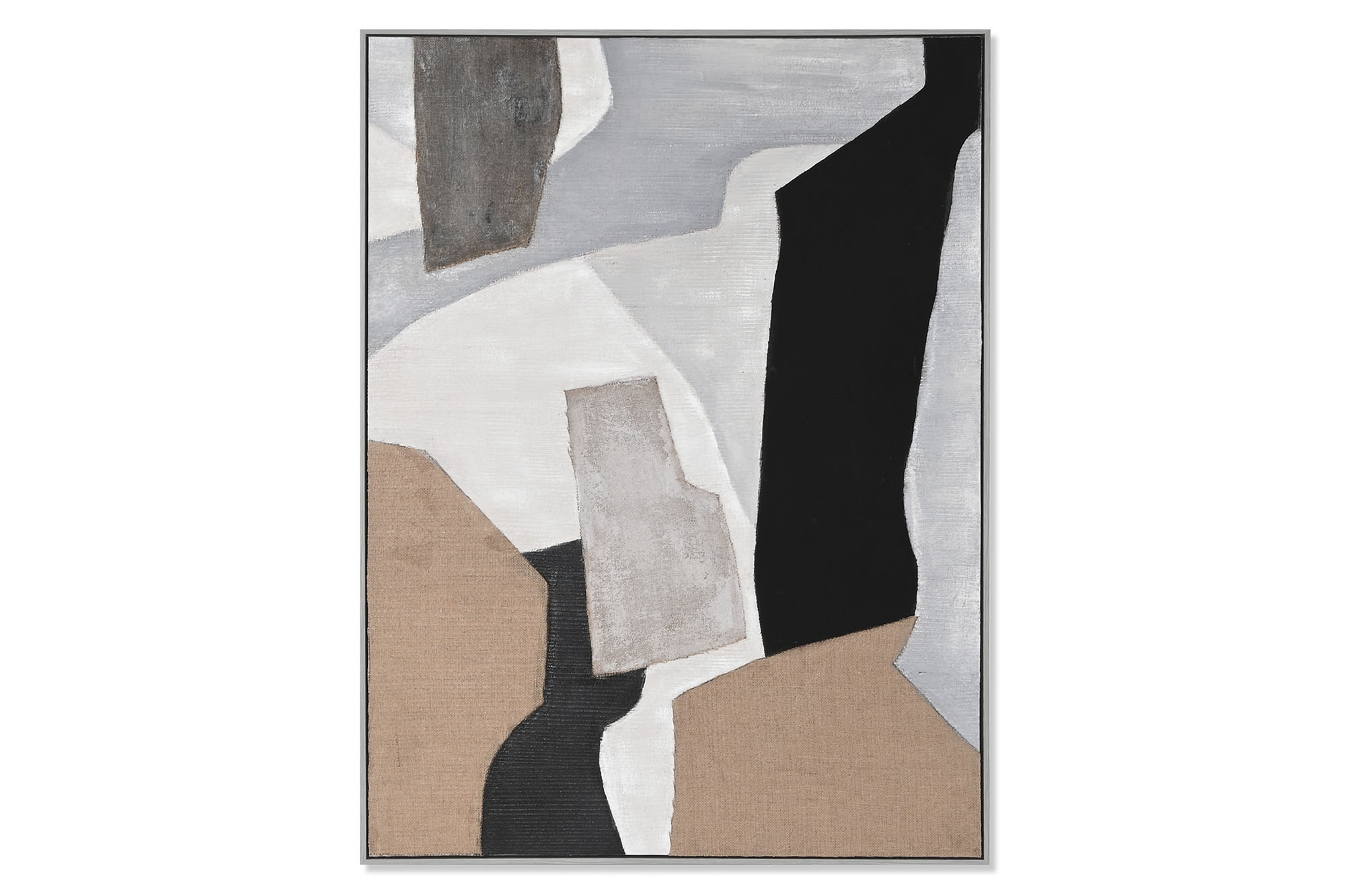 CUADRO LIENZO POLIESTER 103X4,5X143 ABSTRACTO 3D