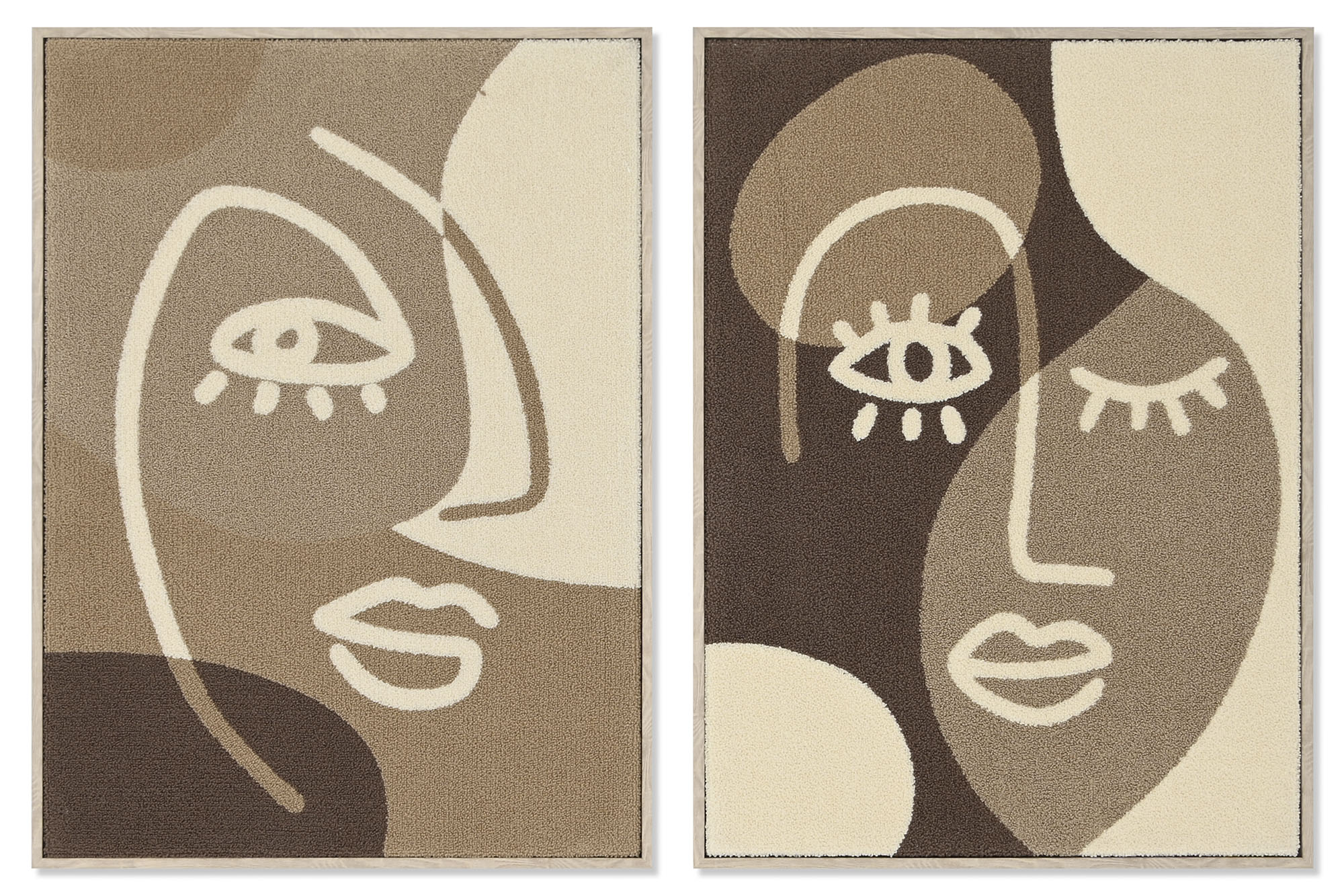 CUADRO LANA MDF 53X4,3X73 CARA ABSTRACTO 2 SURT.