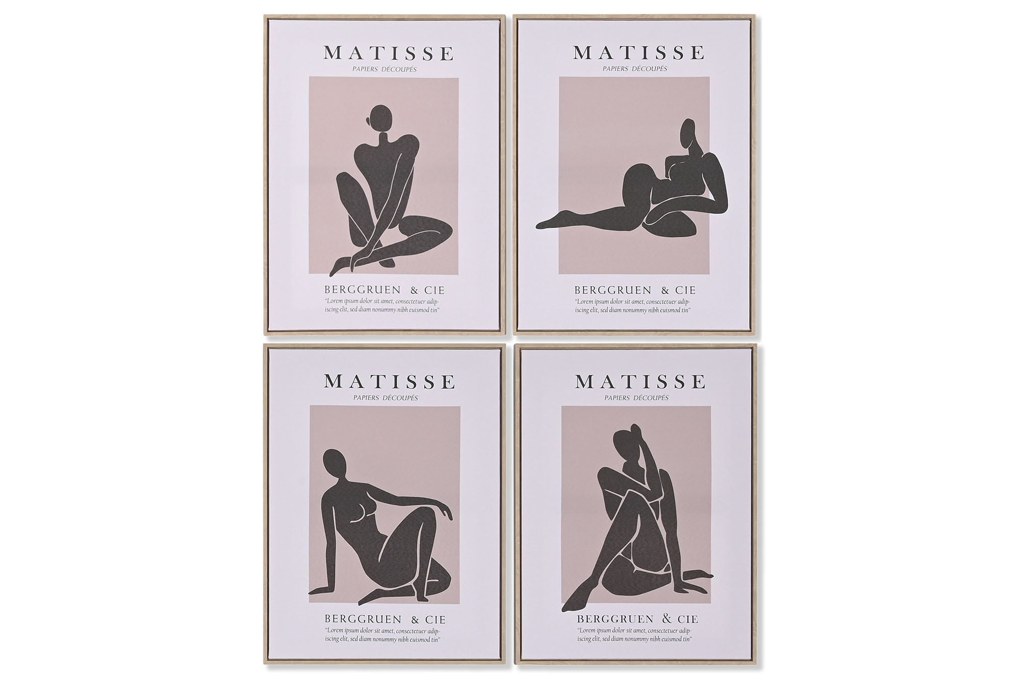 CUADRO LIENZO PS 45X2,5X60 MATISSE 4 SURT.