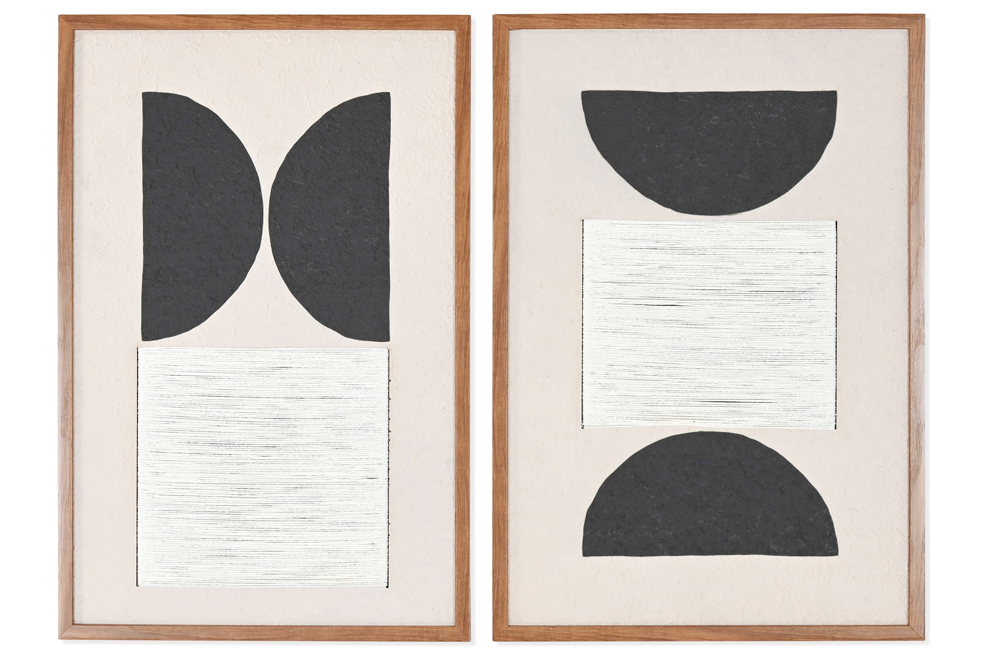 CUADRO PAPEL MACHE ALGODON 40X3X60 MODERNO 2 SURT.