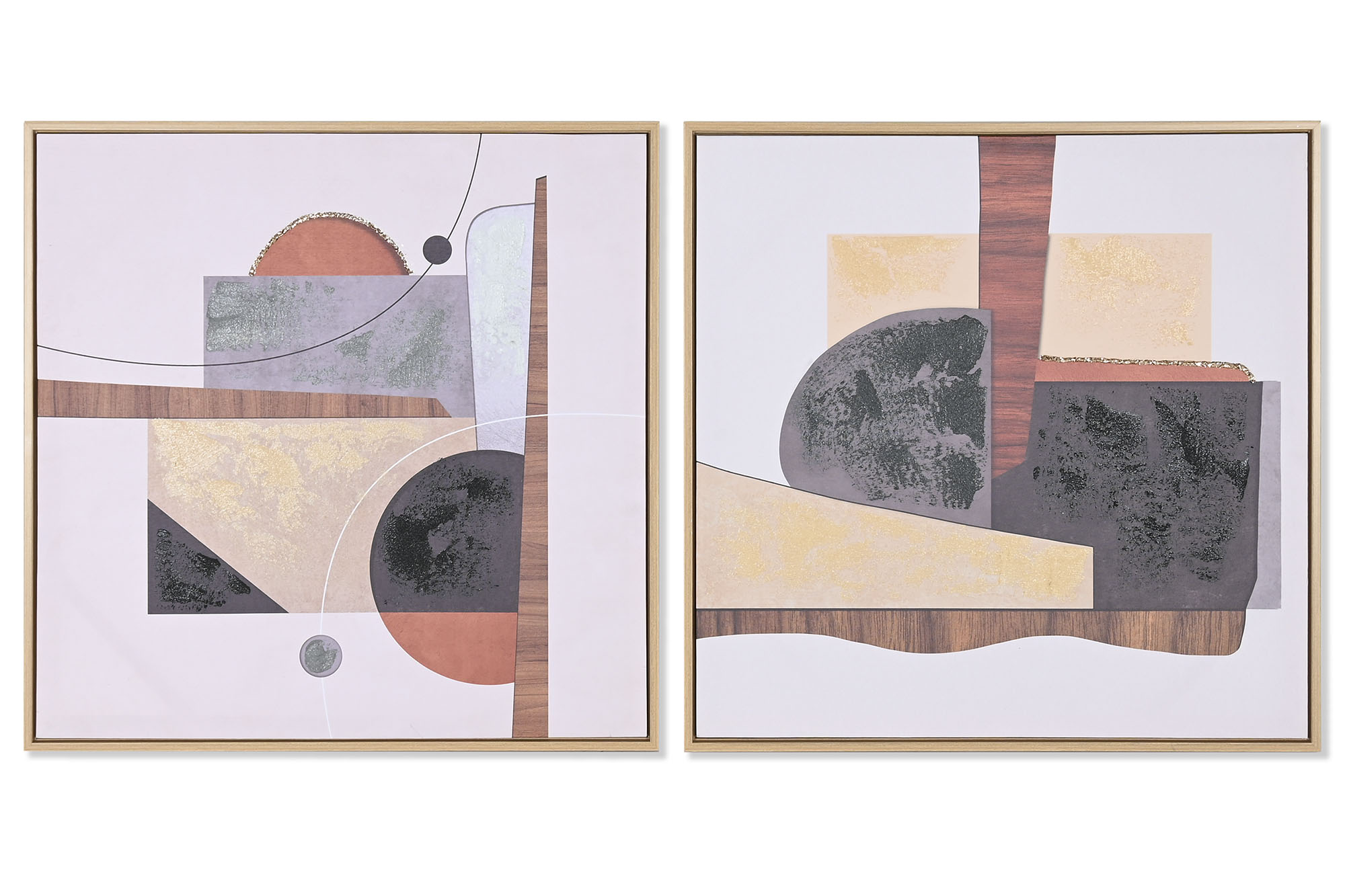CUADRO LIENZO PS 62,5X2,8X62,5 ABSTRCTO 2 SURT.