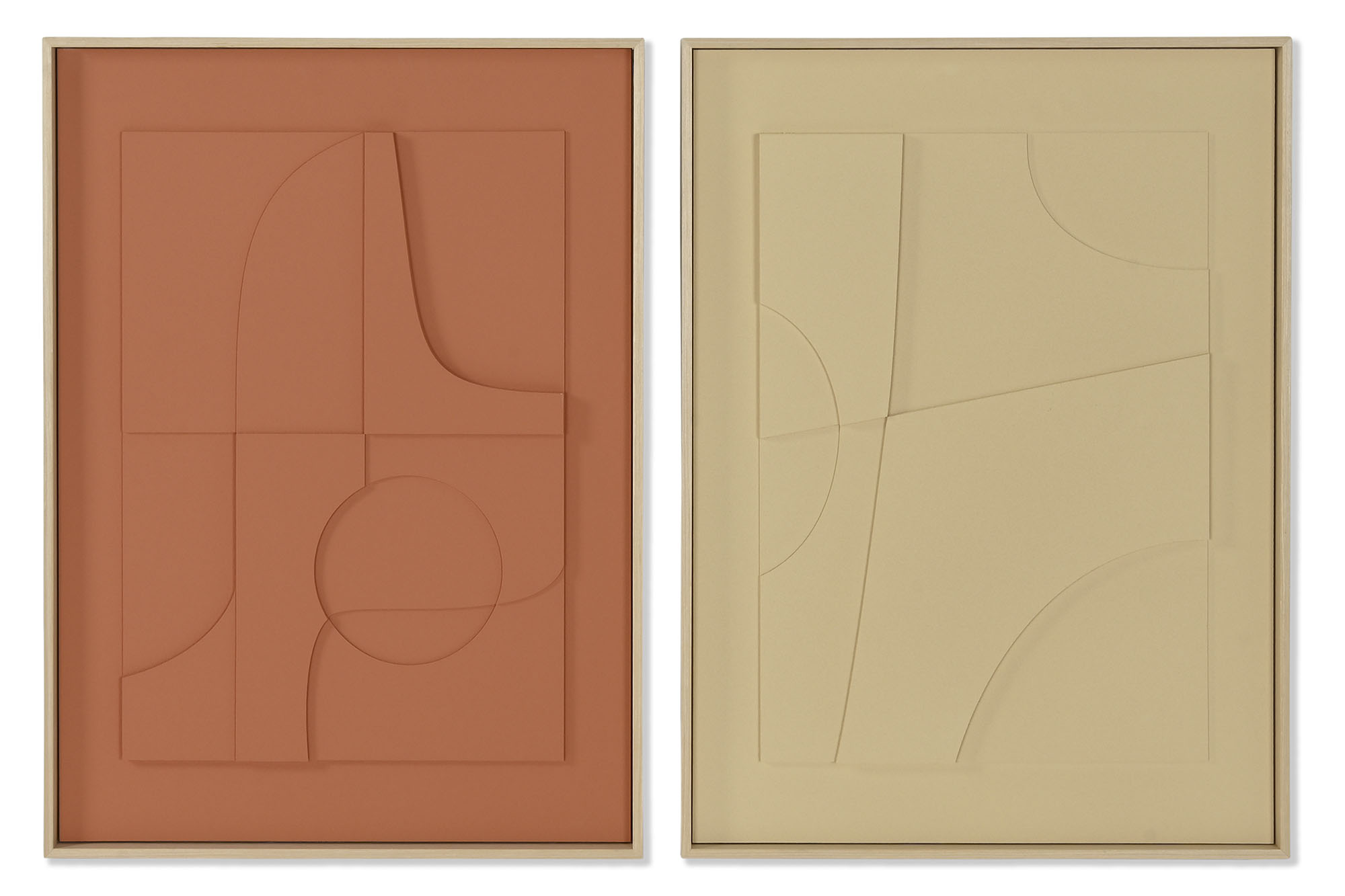 CUADRO LIENZO PS 55X4X75 ABSTRACTO 3D 2 SURT.