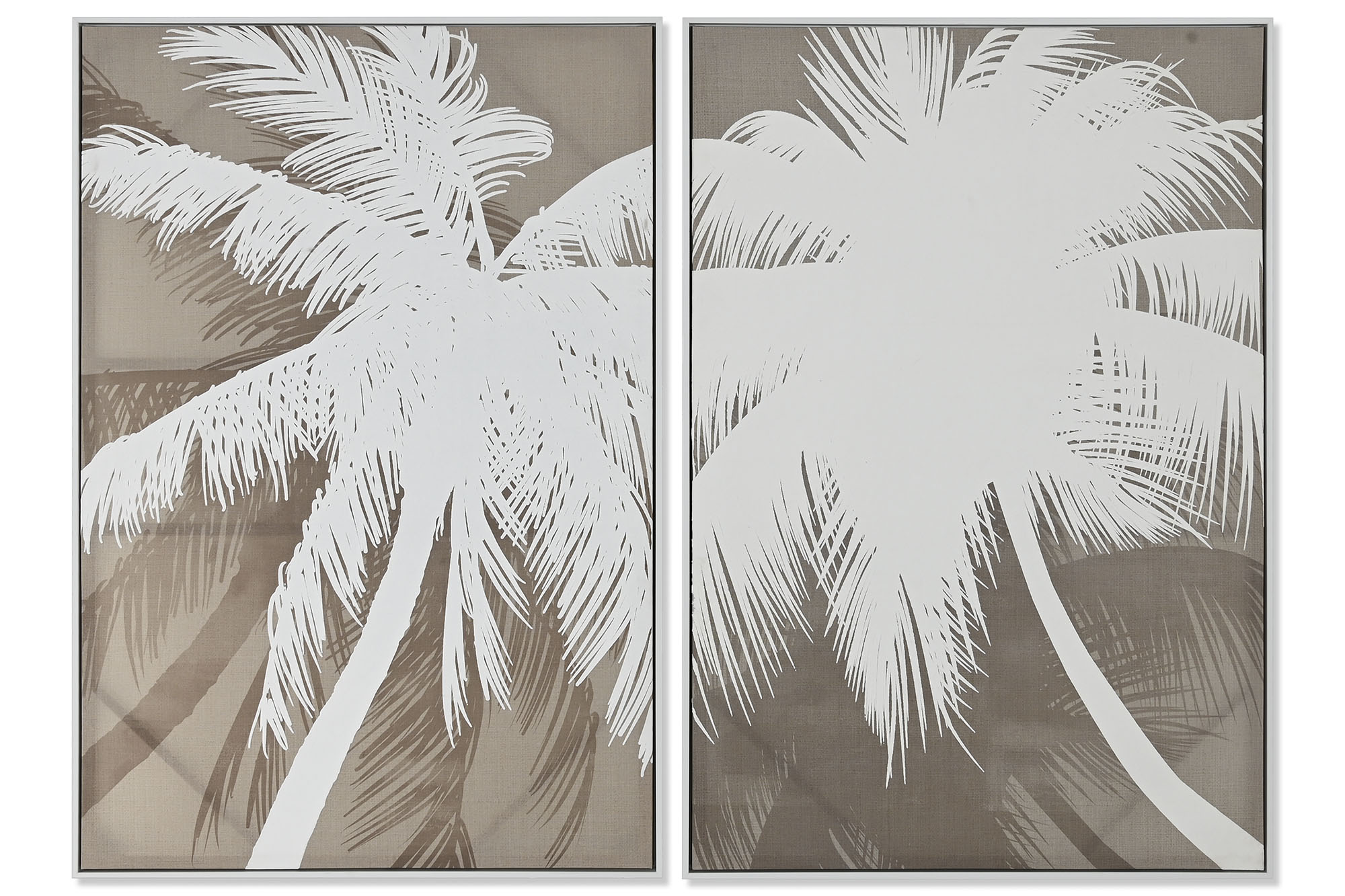 CUADRO LINO FOAM 83X4,5X123 PALMERA 3D 2 SURT.