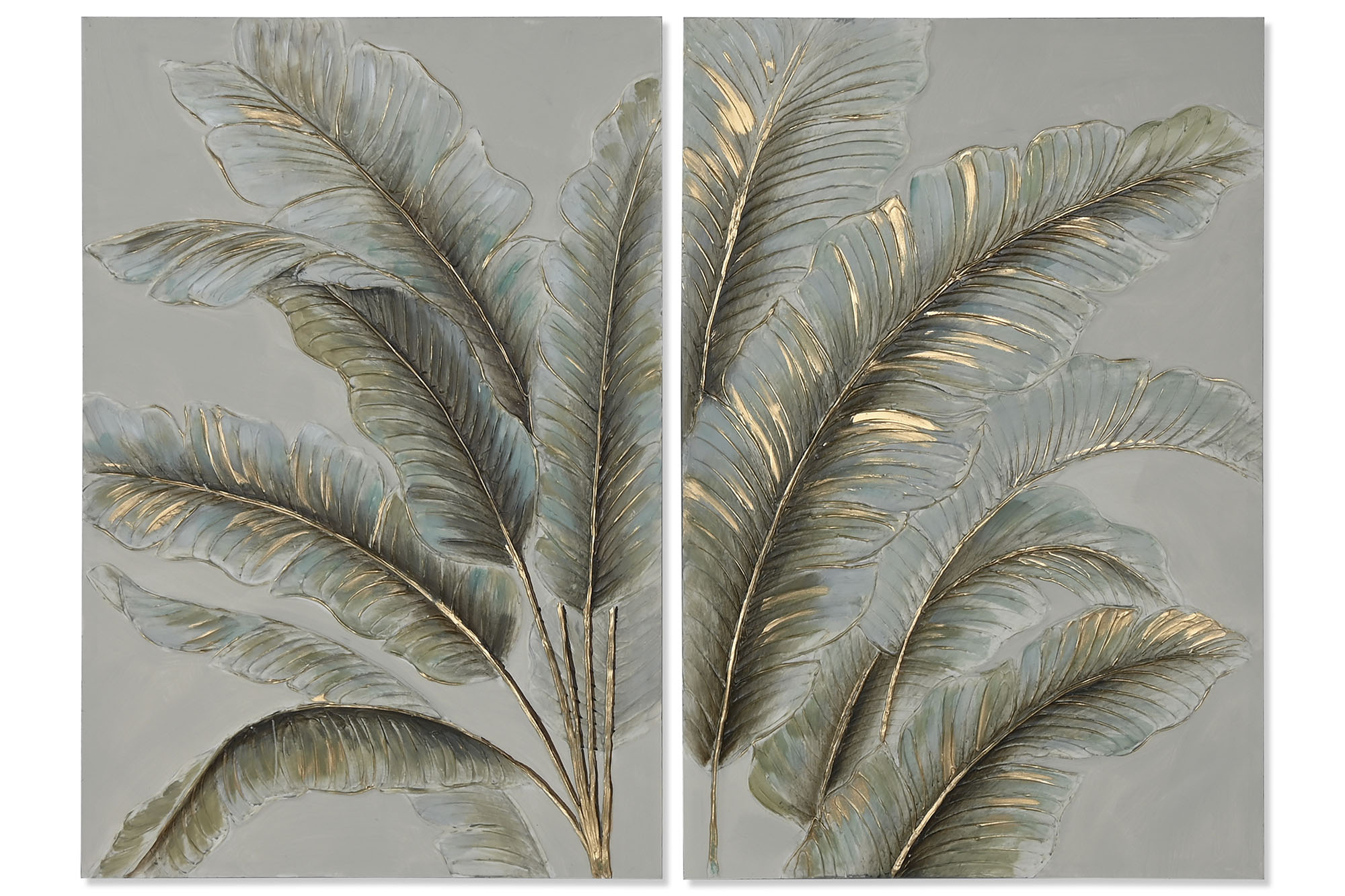CUADRO LIENZO MDF 60X3X90 PALMERA 2 SURT.