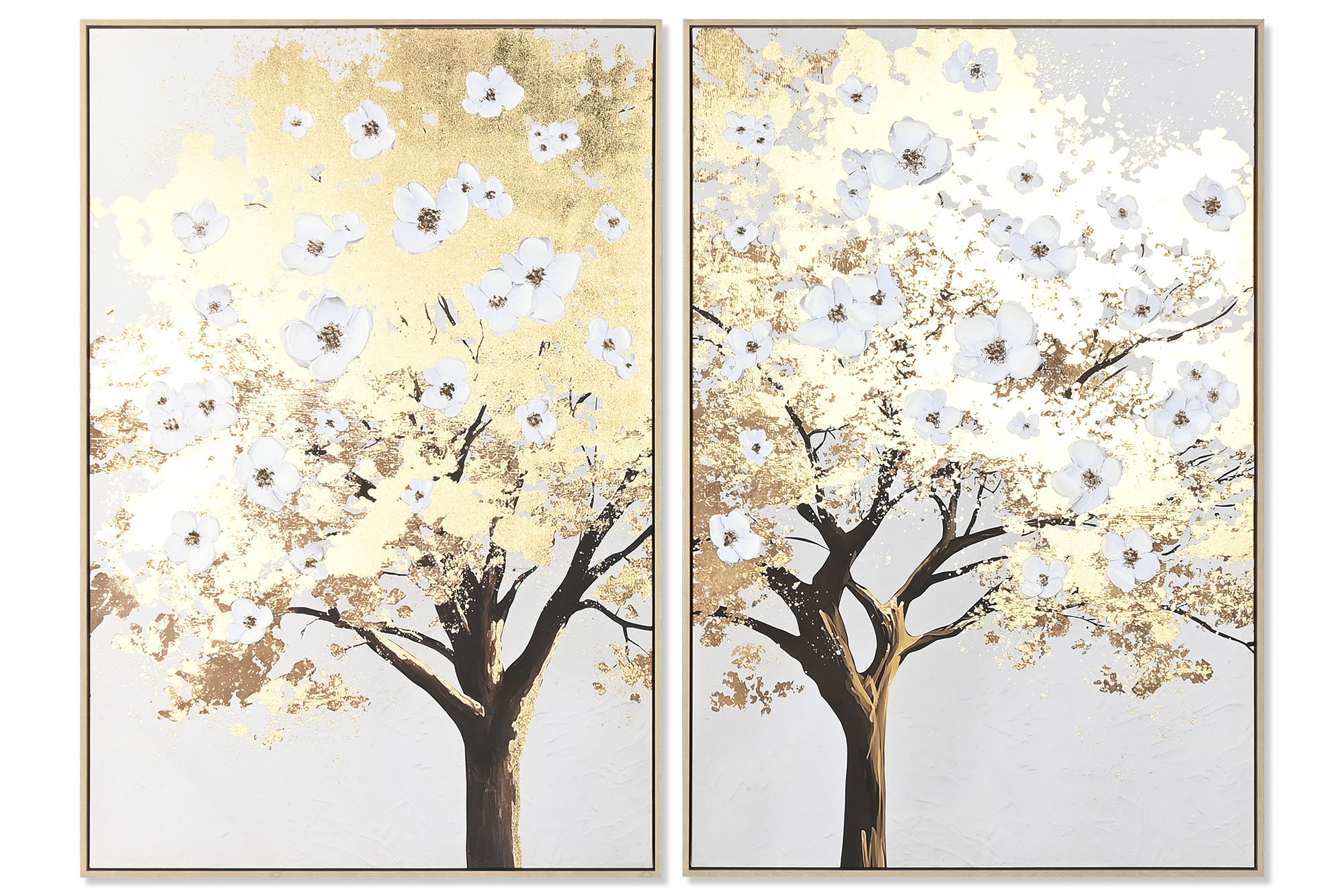 CUADRO LIENZO PS 83X4,5X123 ARBOL 2 SURT.